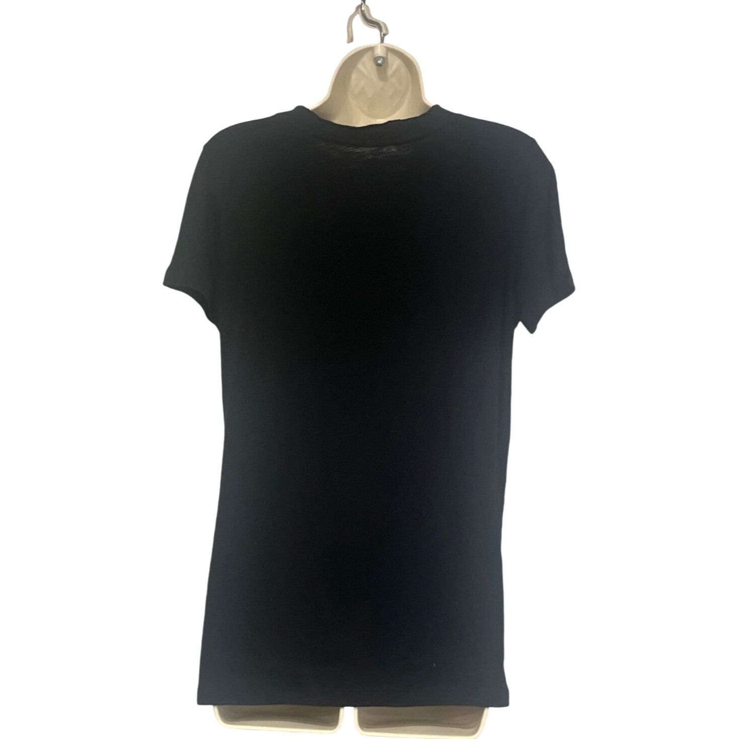 Other Caslon V-neck Raw Trim Pocket T-shirt, burnout black, Sz. S Size S / US 4 / IT 40 - 5 Thumbnail