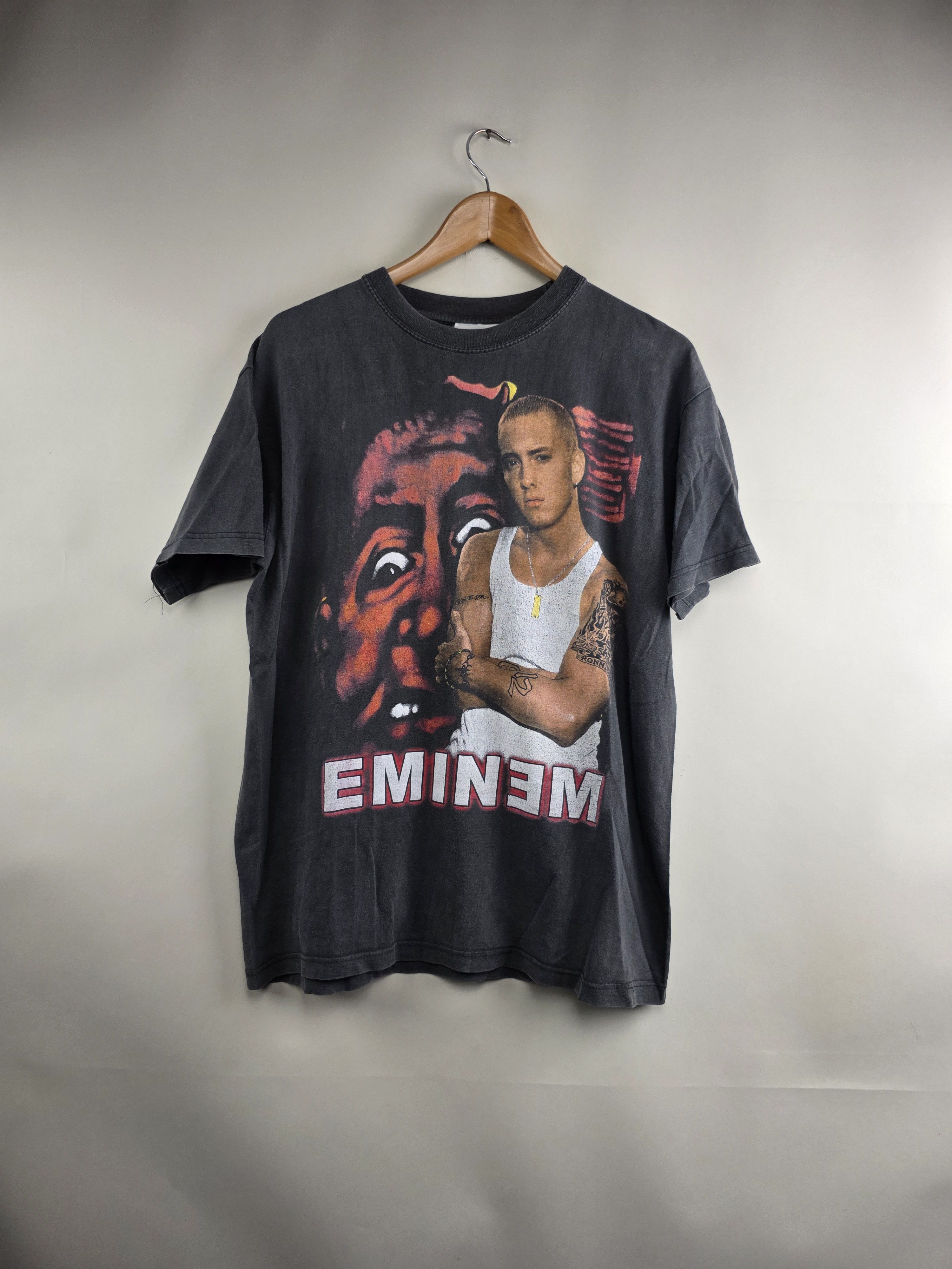 Band Tees × Metallica × Vintage 90s Metallica Doris Pushead L 21.5