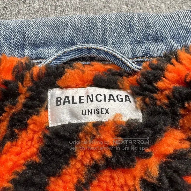 Balenciaga Balenciaga Inner leopard print full-print denim jacket Size XS / US 0-2 / IT 36-38 - 3 Thumbnail