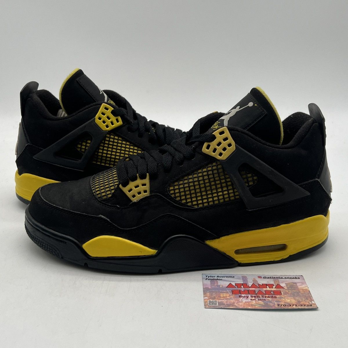 Jordan Brand Air Jordan 4 Thunder Size US 10 / EU 43 - 1 Thumbnail