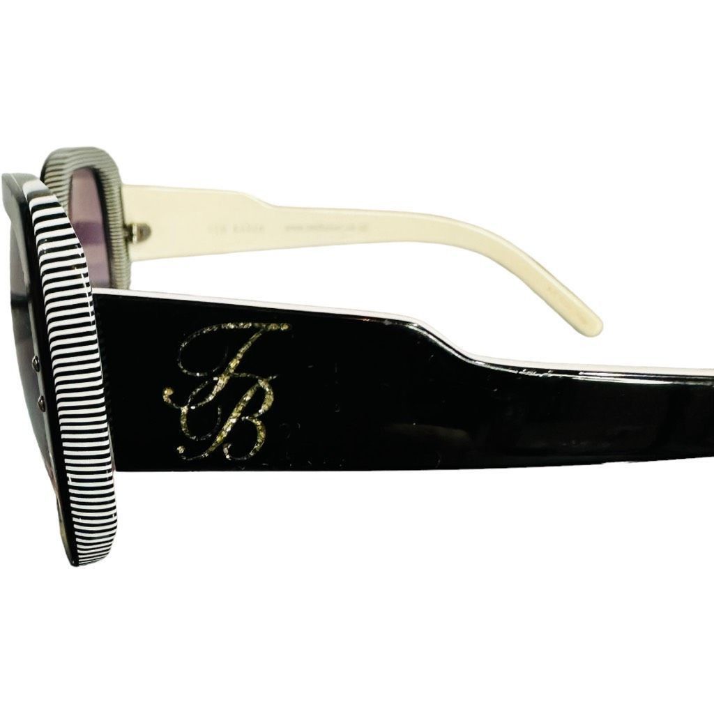 Ted Baker TED BAKER OHara B 420 BLZ 54[]19 140 Black White Sunglasses Size ONE SIZE - 4 Thumbnail