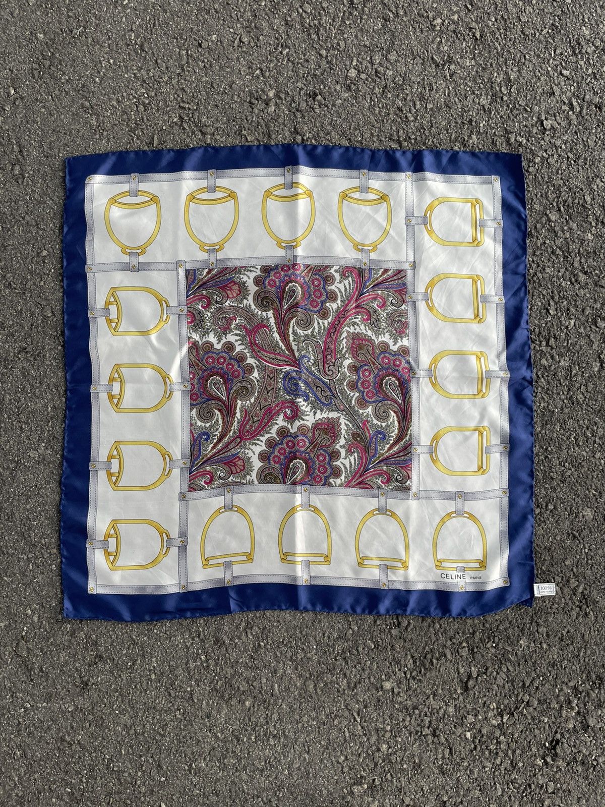 Celine Authentic "Céline" | Scarf Size ONE SIZE - 2 Thumbnail
