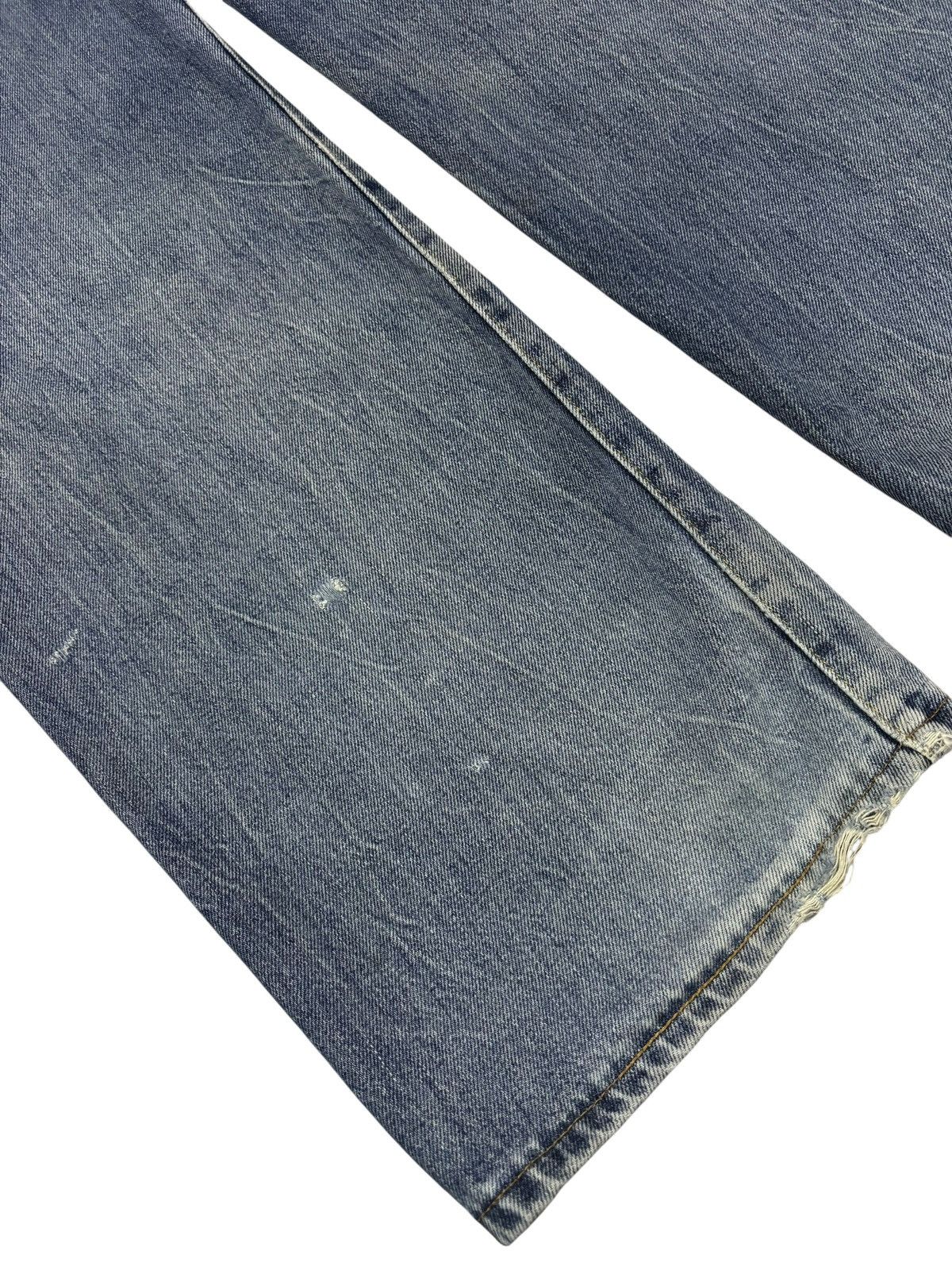 Levi's Vtg 90s Levis 501 Big E Selvedge Distressed Jeans Size US 38 / EU 54 - 7 Thumbnail