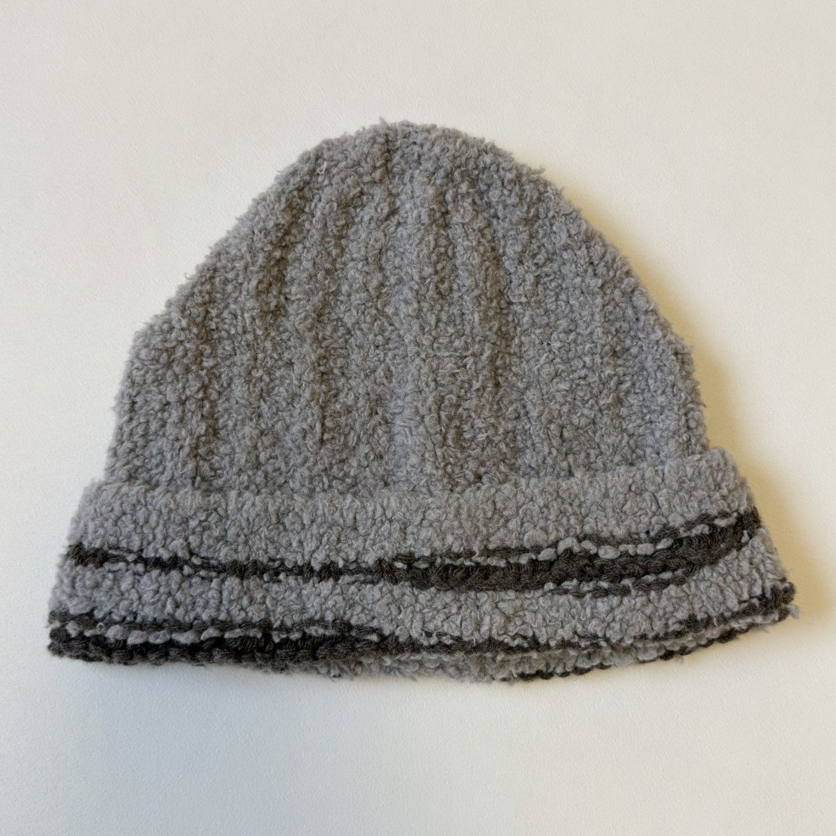 Mfpen ‘Review’ Boucle Wool Beanie Hat Size ONE SIZE - 2 Thumbnail