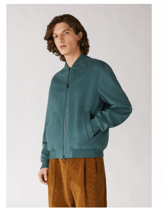 Loro Piana o1srvl11e0424 lp Ivy Bomber in Blue Size US S / EU 44-46 / 1 - 3 Thumbnail