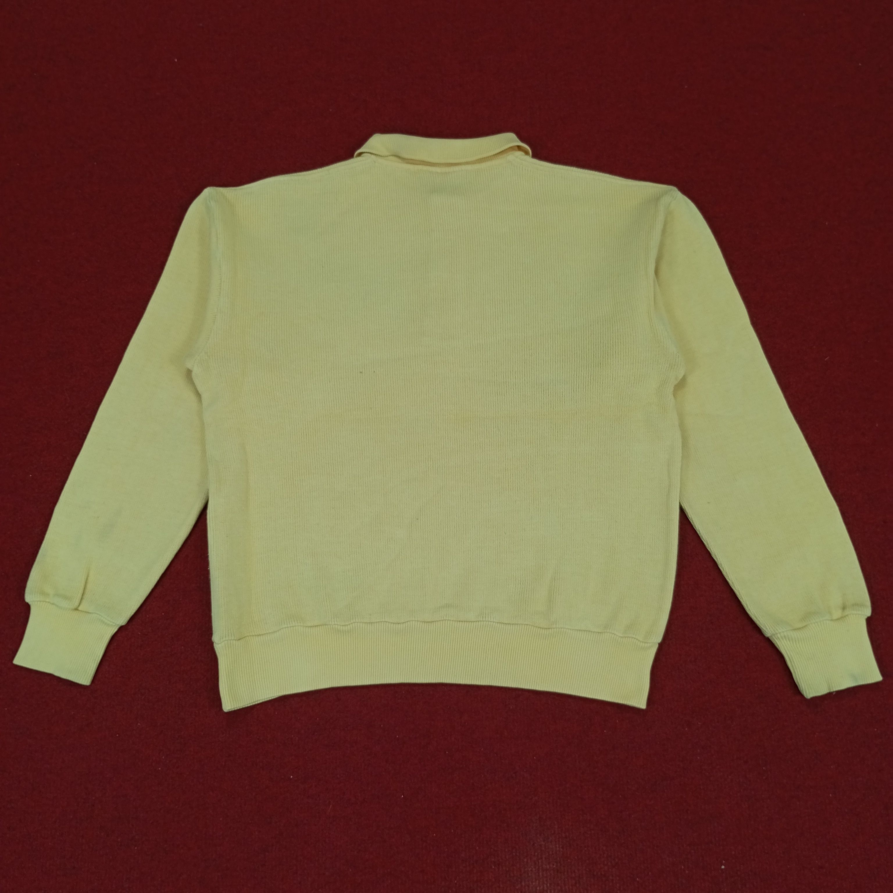 Lacoste × Vintage Lacoste Sweatshirt Collar Casual Style Size US M / EU 48-50 / 2 - 3 Thumbnail