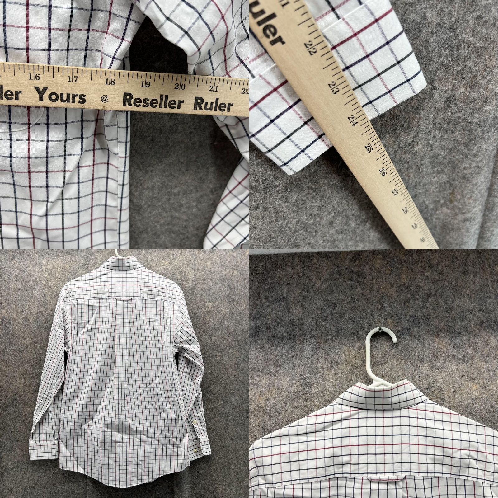 Orvis Orvis Shirt Men XS White Check Button-Down Casual Preppy Vintage: No Size US XS / EU 42 / 0 - 8 Thumbnail