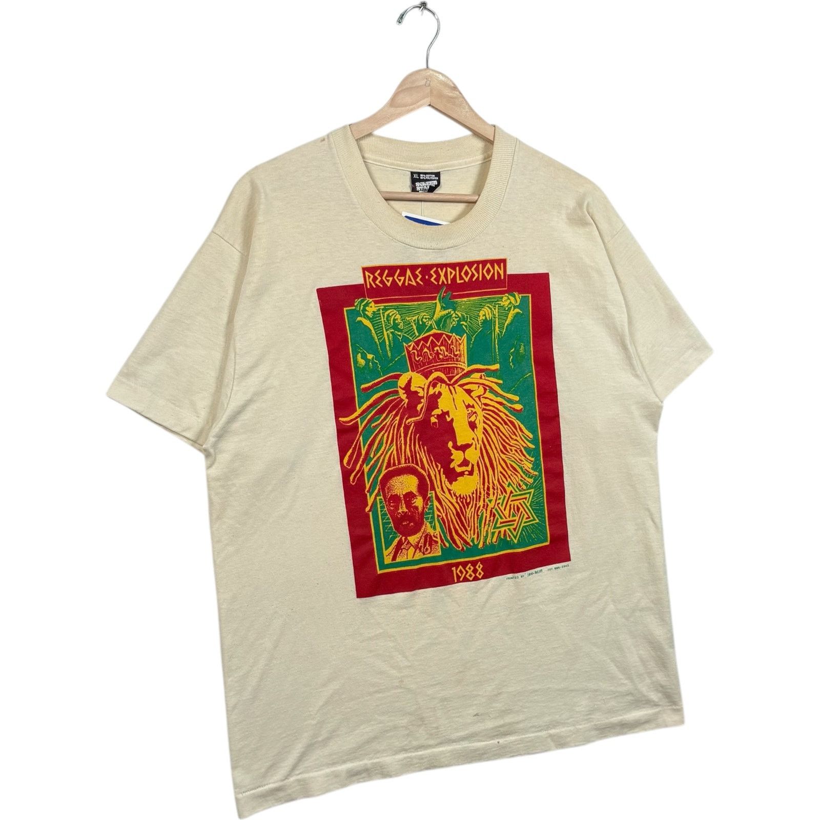 Other Vintage Reggae Explosion Tee 1988 XL Size US XL / EU 56 / 4 - 4 Thumbnail