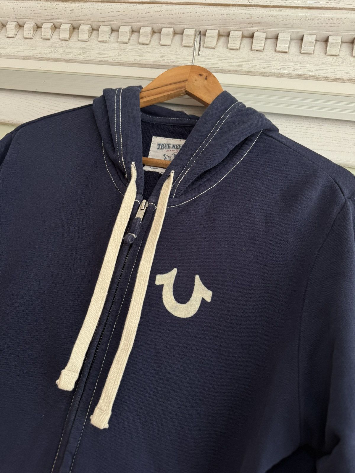 True Religion Vintage True Religion Zip Hoodie Japanese Brand Y2K 90’s Size US M / EU 48-50 / 2 - 9 Thumbnail