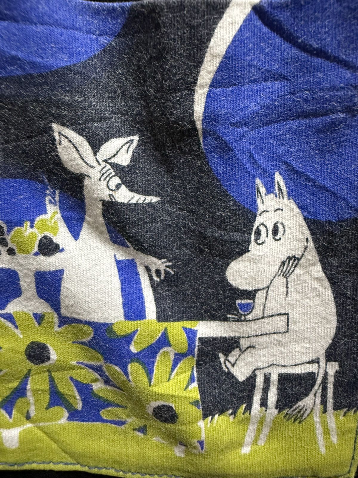 Uniqlo UNIQLO X MOOMIN CHARACTERS SINGLE POCKET JAPANESE ANIME TEE Size US S / EU 44-46 / 1 - 11 Thumbnail