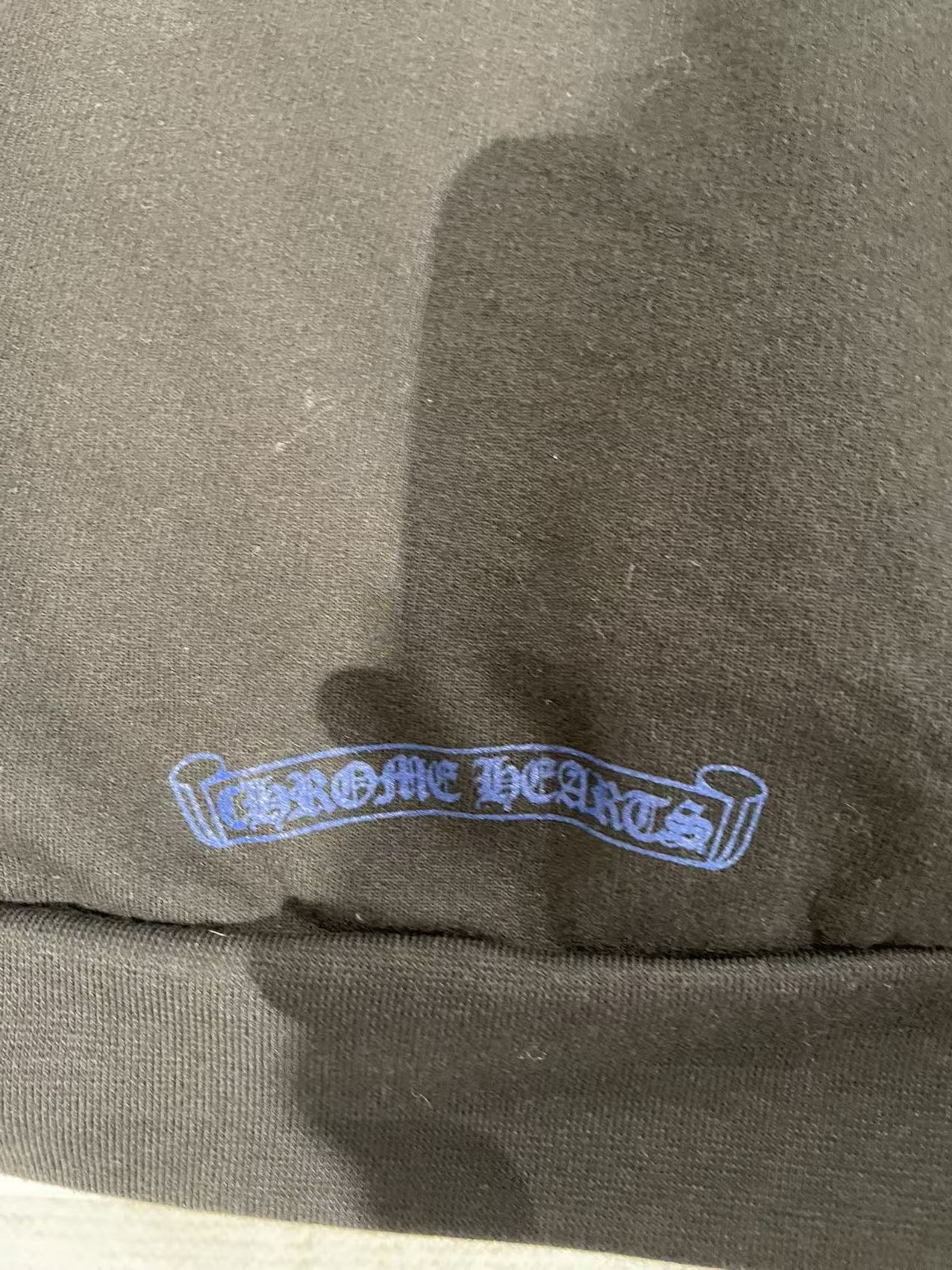 Chrome Hearts Chrome Hearts Blue Vertical Script Logo Pullover Hoodie Size M / US 6-8 / IT 42-44 - 7 Thumbnail