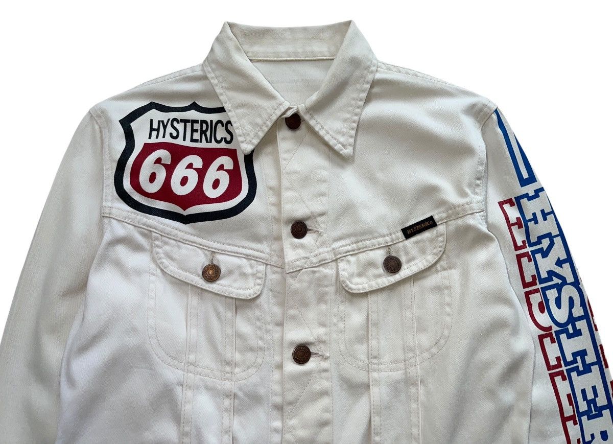Hysteric Glamour Vtg Hysteric Glamour Punk Denim Jacket Size S / US 4 / IT 40 - 10 Thumbnail