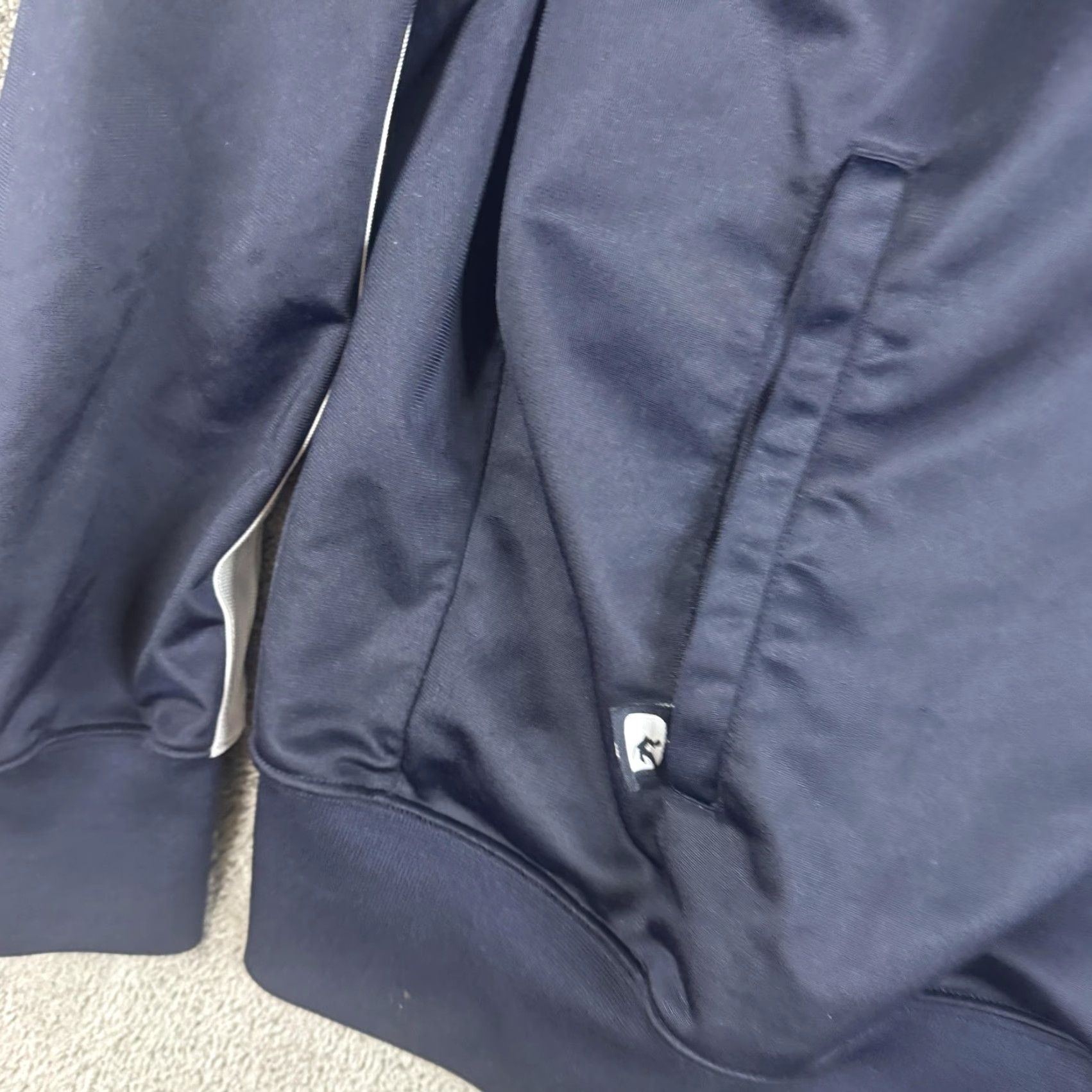 Vintage AND1 Track Jacket Mens XL Blue Full Zip Striped Basketball Athletic Top Size US XL / EU 56 / 4 - 2 Thumbnail