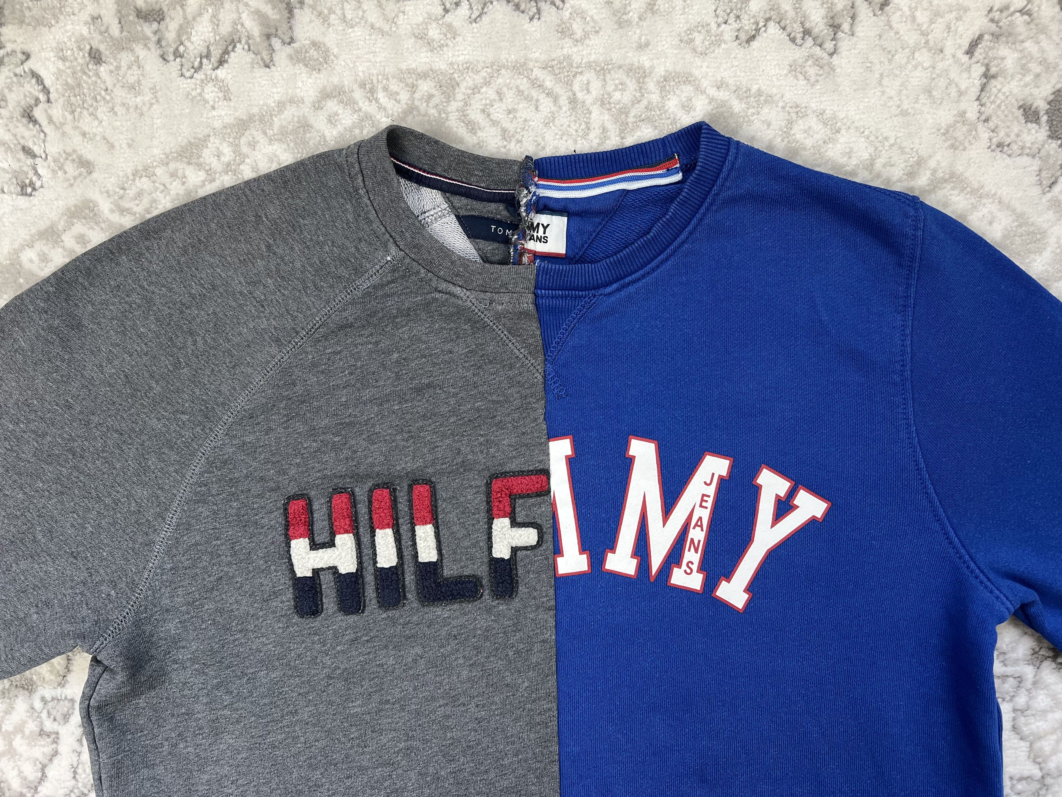 Tommy Hilfiger × Tommy Jeans Tommy Hilfiger+Tommy Jeans Custom Reworked Sweatshirt M Size US M / EU 48-50 / 2 - 2 Thumbnail