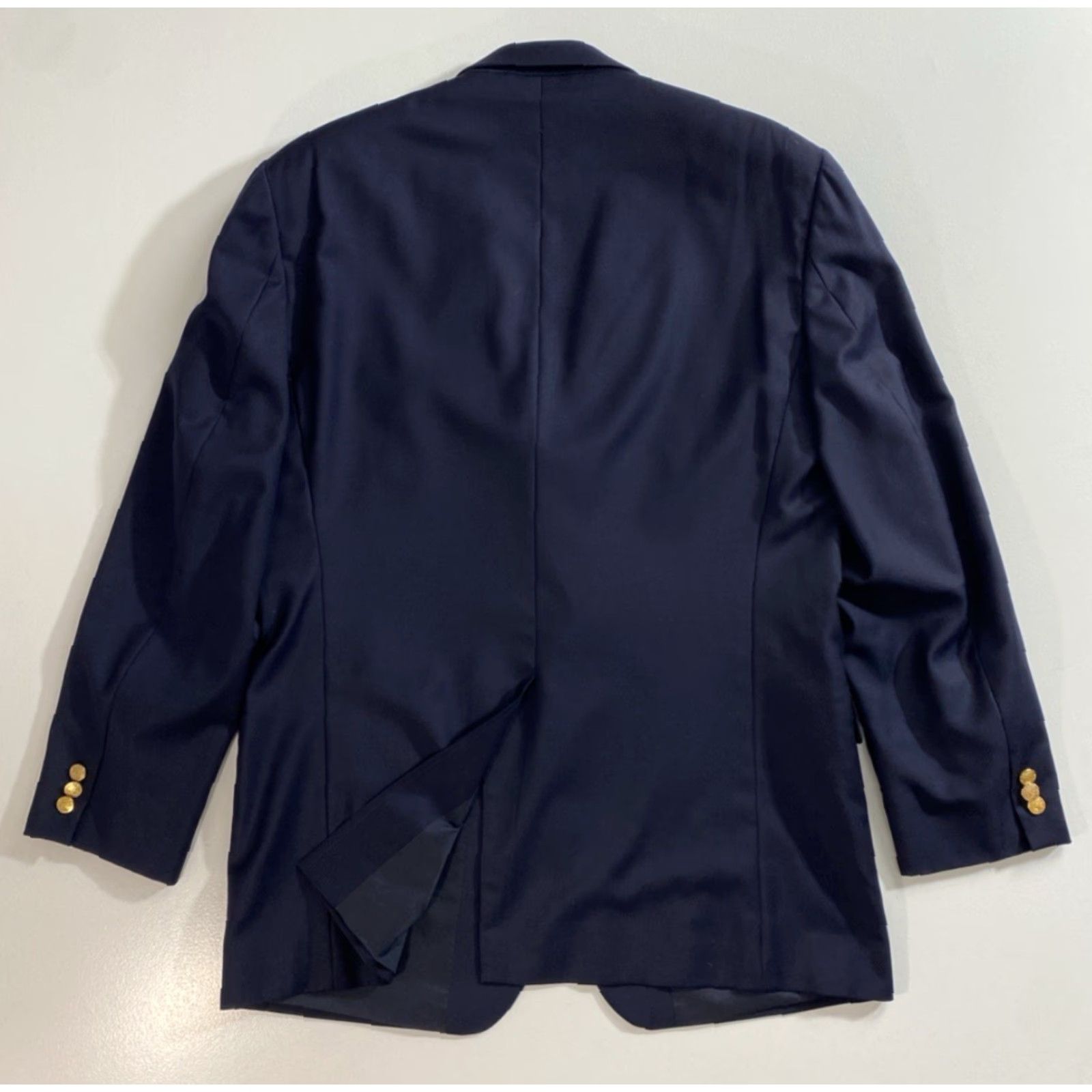Ralph Lauren Lauren Ralph Lauren Men's Blazer Wool Navy 42 L Two-Button 100% Wool Classic Preppy Vintage Womens? Size 42R - 6 Thumbnail