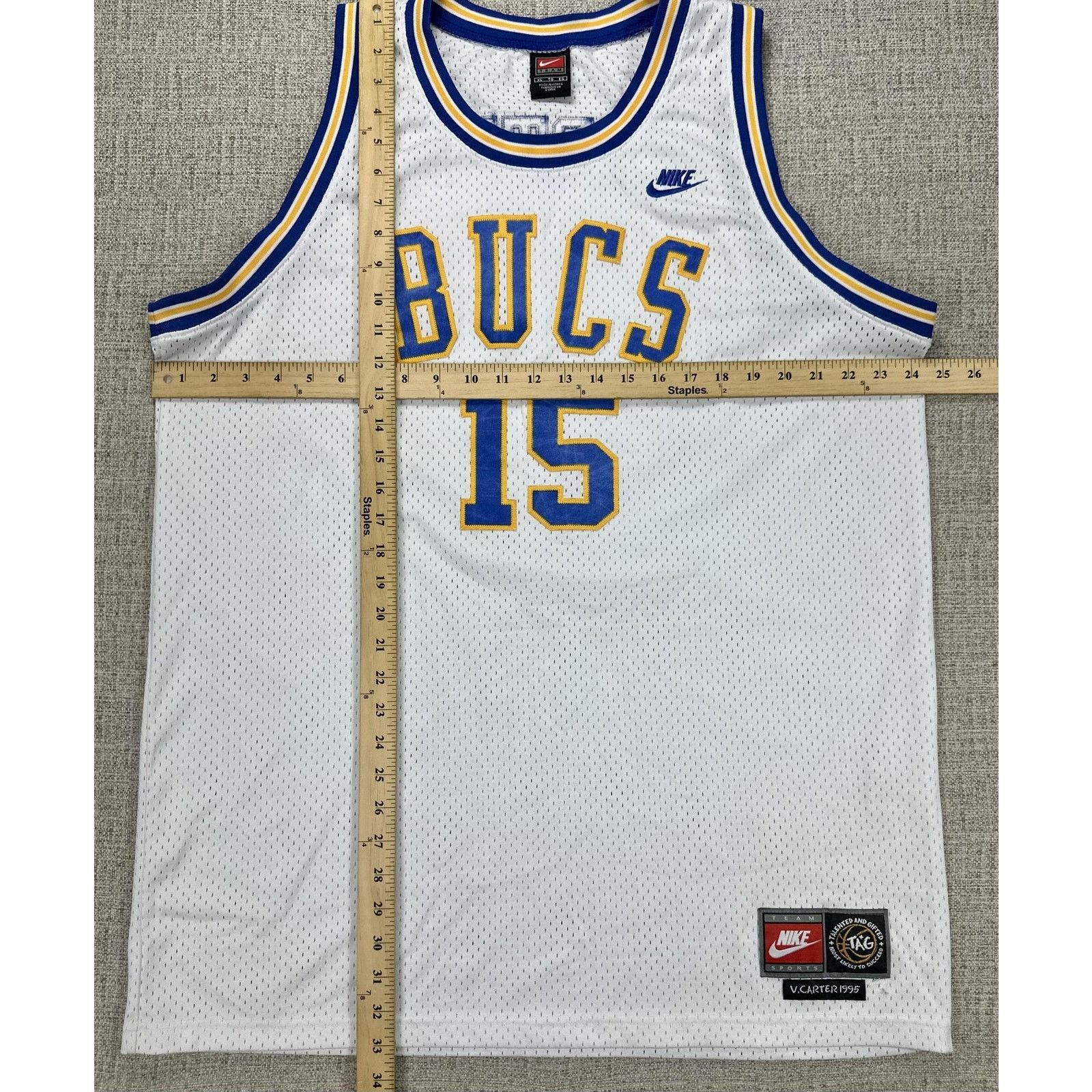 Nike Nike Sz XL Mainland High School Vince Carter Jersey 1995 TAG Size US XL / EU 56 / 4 - 2 Thumbnail