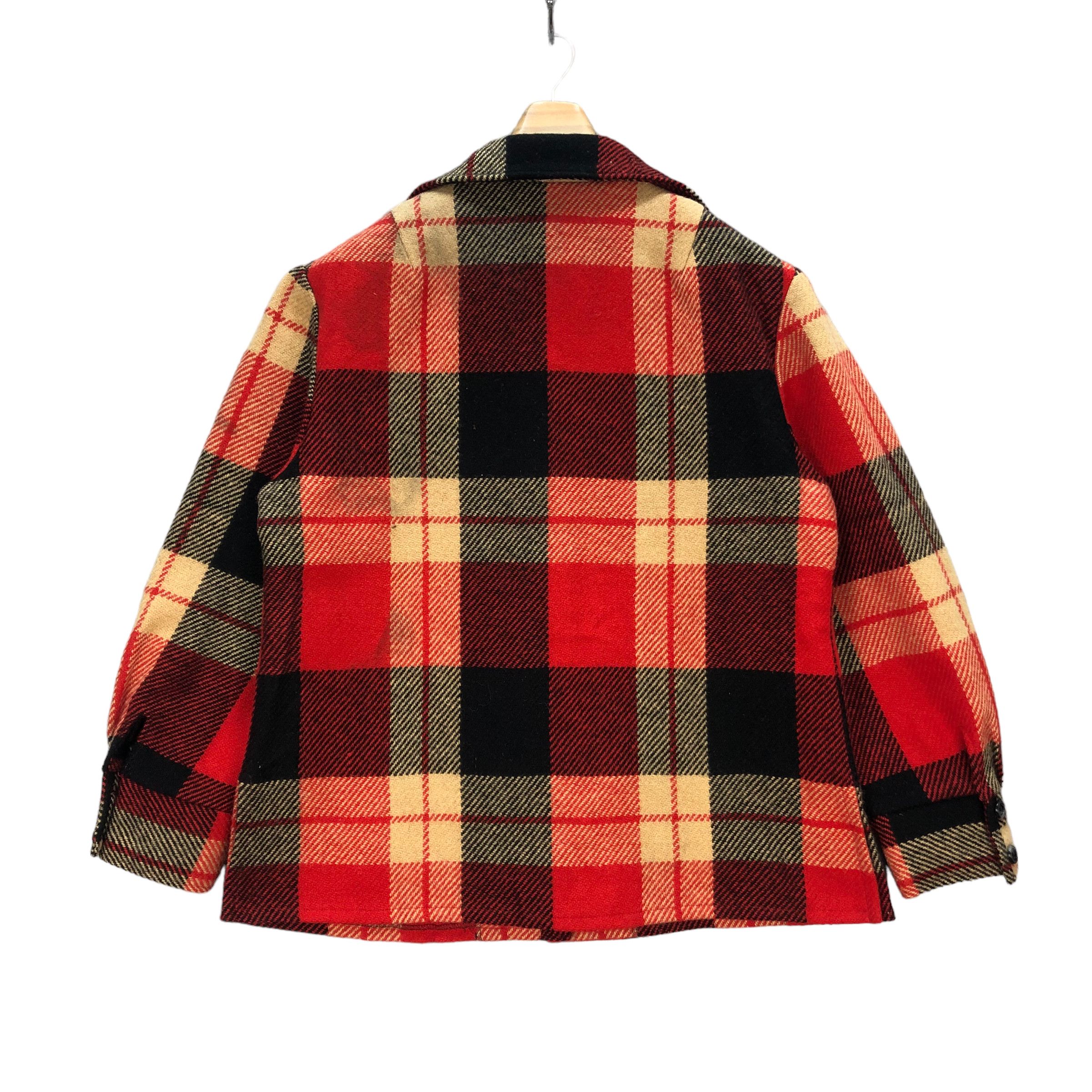 Japanese Brand SAGAMI LIC TARTAN CASUAL JACKET #7350-132 Size M / US 6-8 / IT 42-44 - 9 Thumbnail