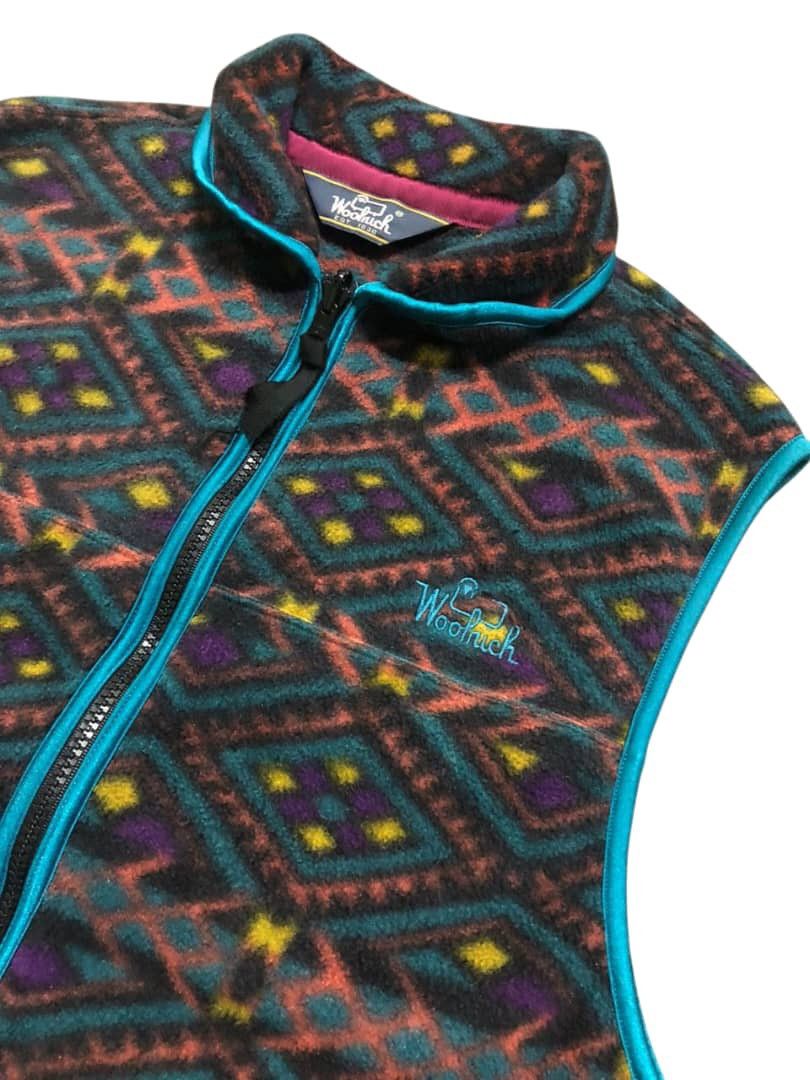 Woolrich Woolen Mills Vintage Woolrich Fleece Polartec Vest Native Design Size US M / EU 48-50 / 2 - 5 Thumbnail