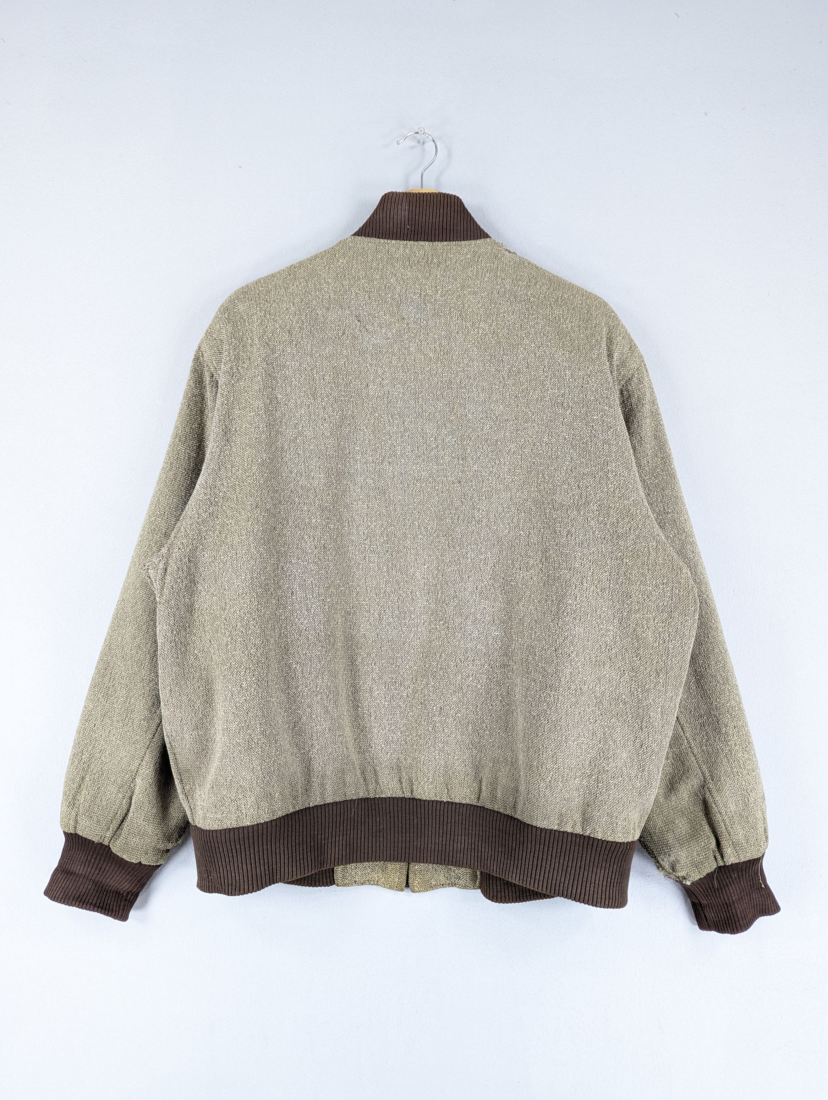 Yves Saint Laurent Vintage Yves Saint Laurent Ysl Distressed Bomber Jacket Size US L / EU 52-54 / 3 - 17 Thumbnail