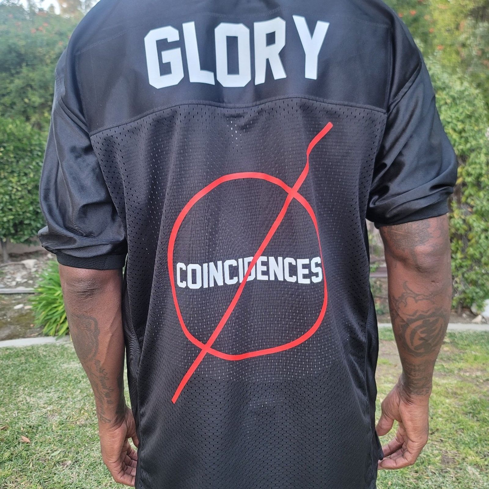 The Unbranded Brand Continual Coincidences Brand Upcycled Vtg Jersey GLORY Size US XL / EU 56 / 4 - 3 Thumbnail