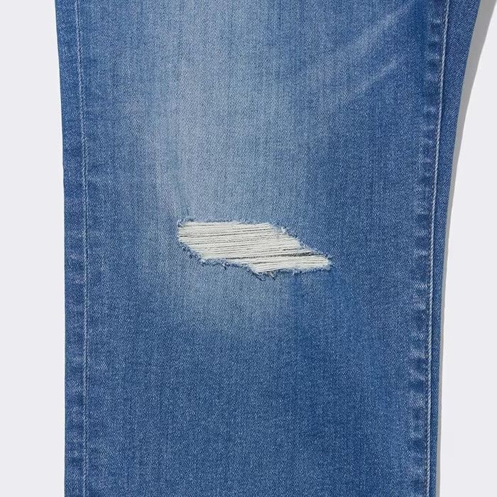 Japanese Brand × Jun Takahashi × Undercover Undercover × GU Slim Damage Jeans Blue Size M Size US 32 / EU 48 - 6 Thumbnail