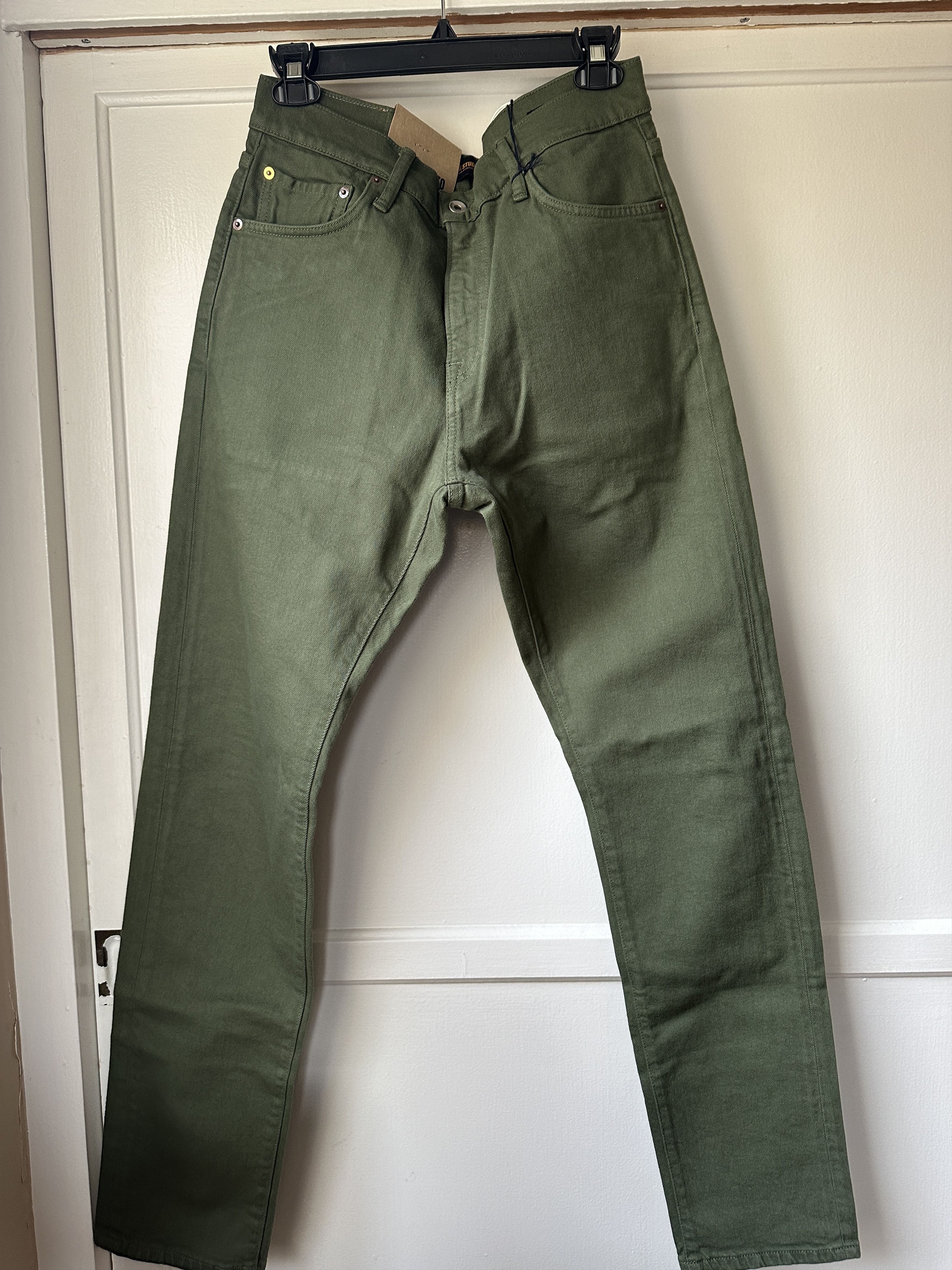 C.O.F. Studio M7 Tapered Comfort Organic Ecru Jean Size US 30 / EU 46 - 3 Thumbnail