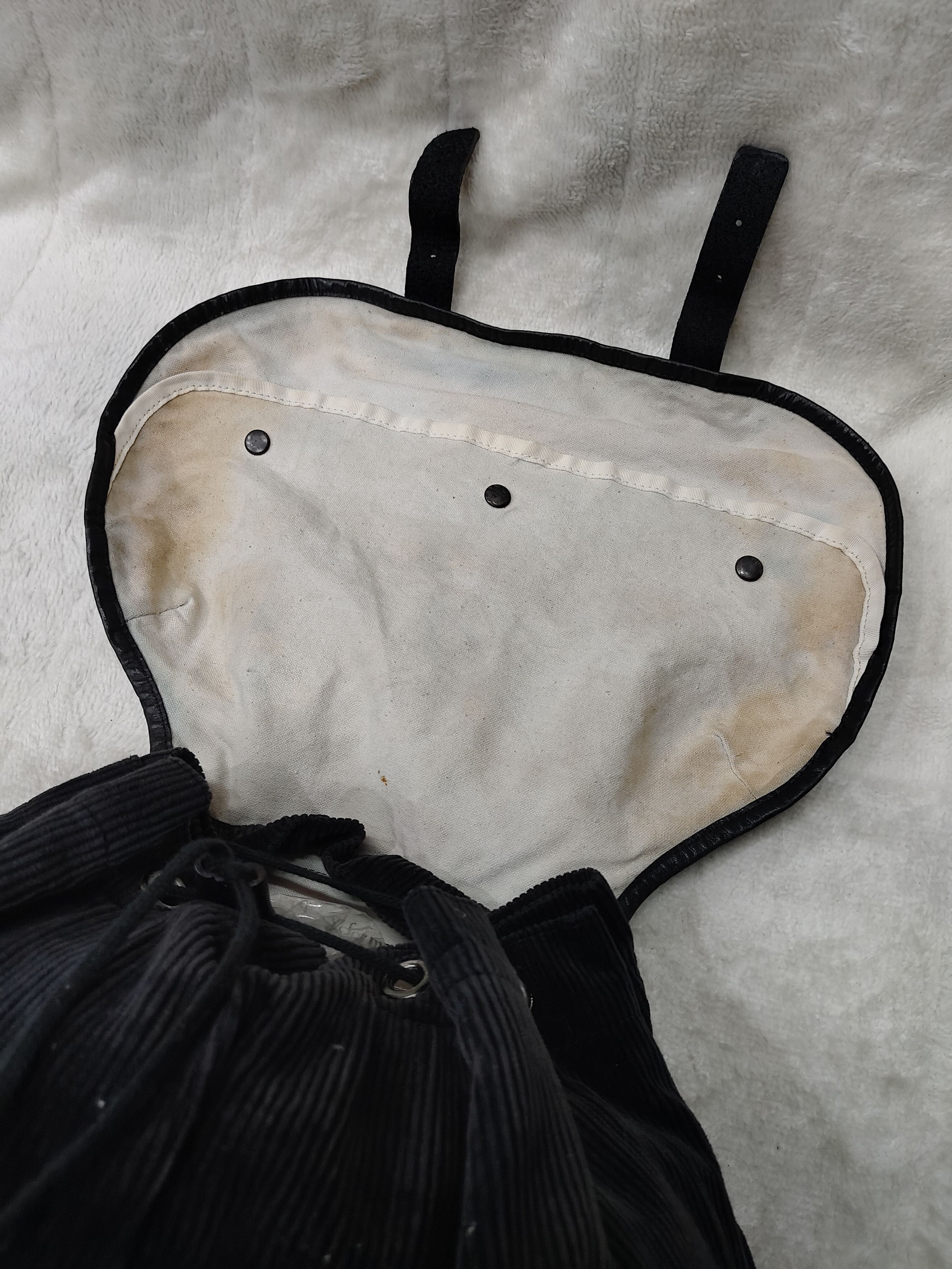 Yohji Yamamoto RARE 🇯🇵 Y's For Men 🇯🇵 Corduroy Multi Pocket Backpack Size ONE SIZE - 11 Thumbnail