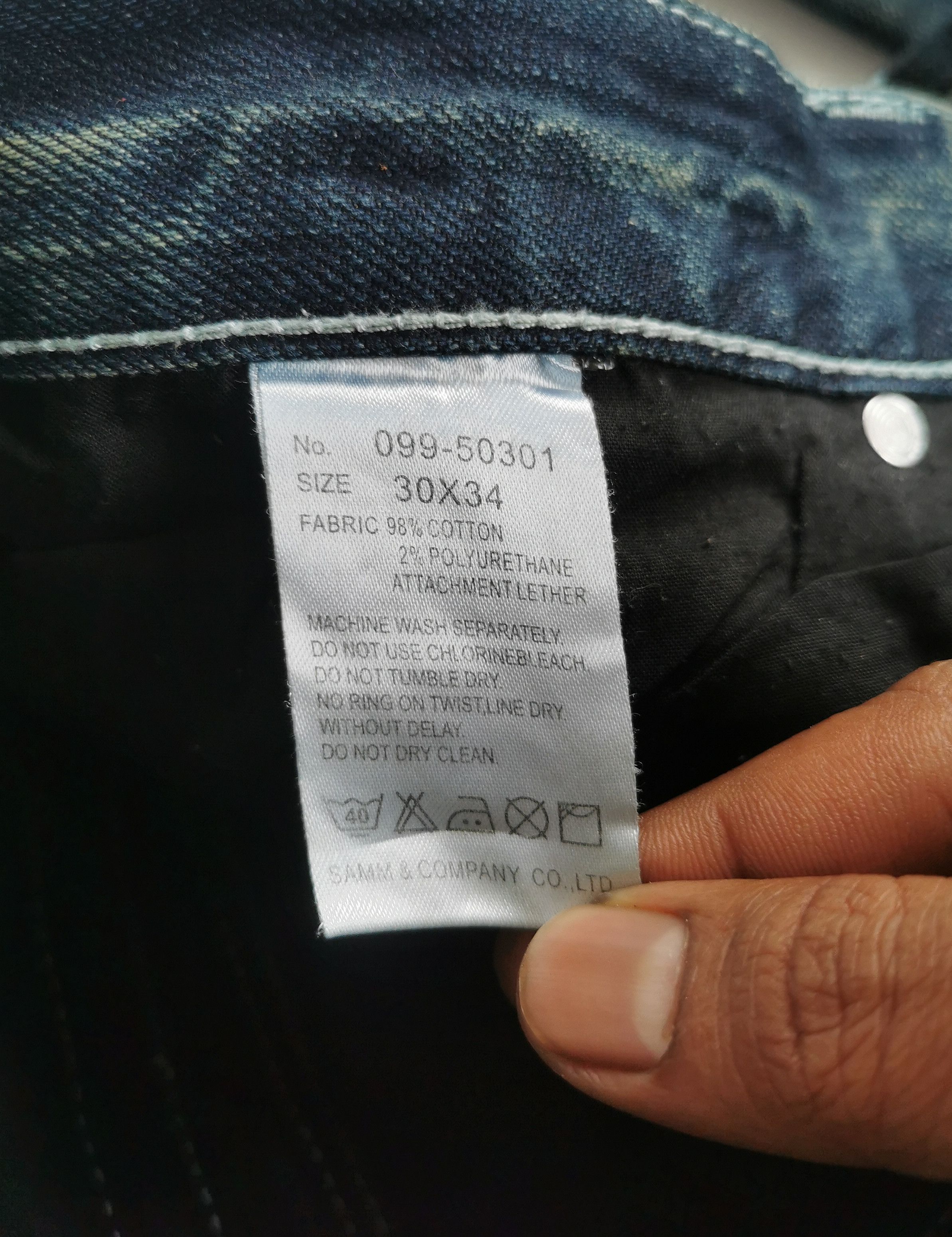 Tornado Mart Apestein Seditionaries Zipper Pocket Jeans Size US 30 / EU 46 - 6 Thumbnail