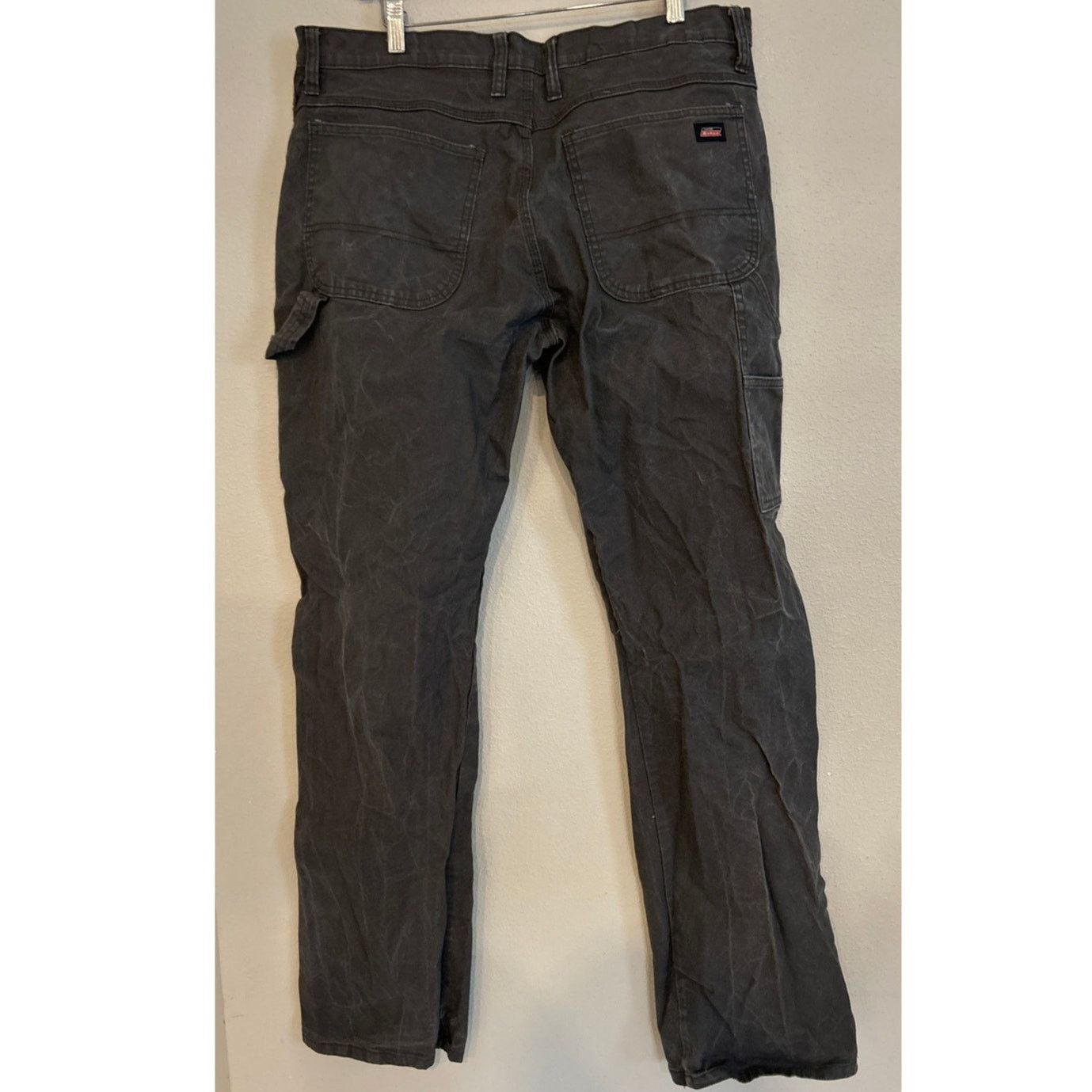Dickies Genuine Dickies Men's Carpenter Straight Jeans 36x34 Gray Size US 36 / EU 52 - 2 Thumbnail
