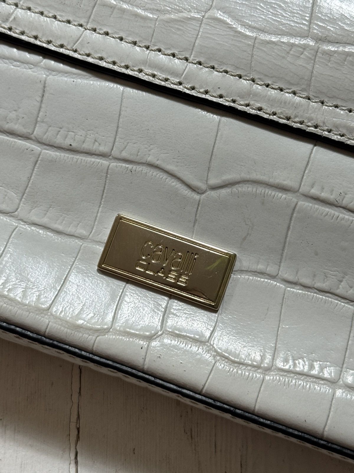 Cavalli Class VINTAGE CAVALLI CLASS CROCODILE MINI BAG Size ONE SIZE - 9 Thumbnail