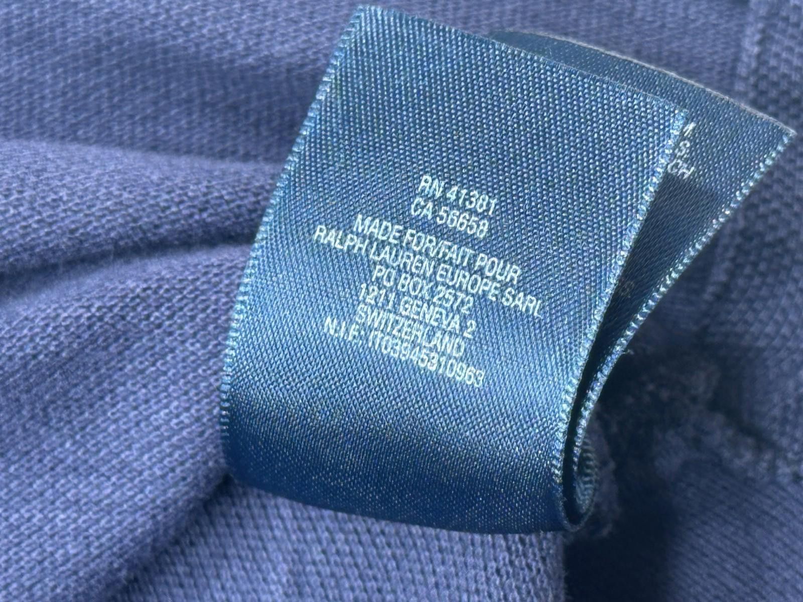 Polo Ralph Lauren Polo Ralph Lauren 1/4 Button 100% Cotton Boys Blue XL 18-20 Size US XL / EU 56 / 4 - 6 Thumbnail