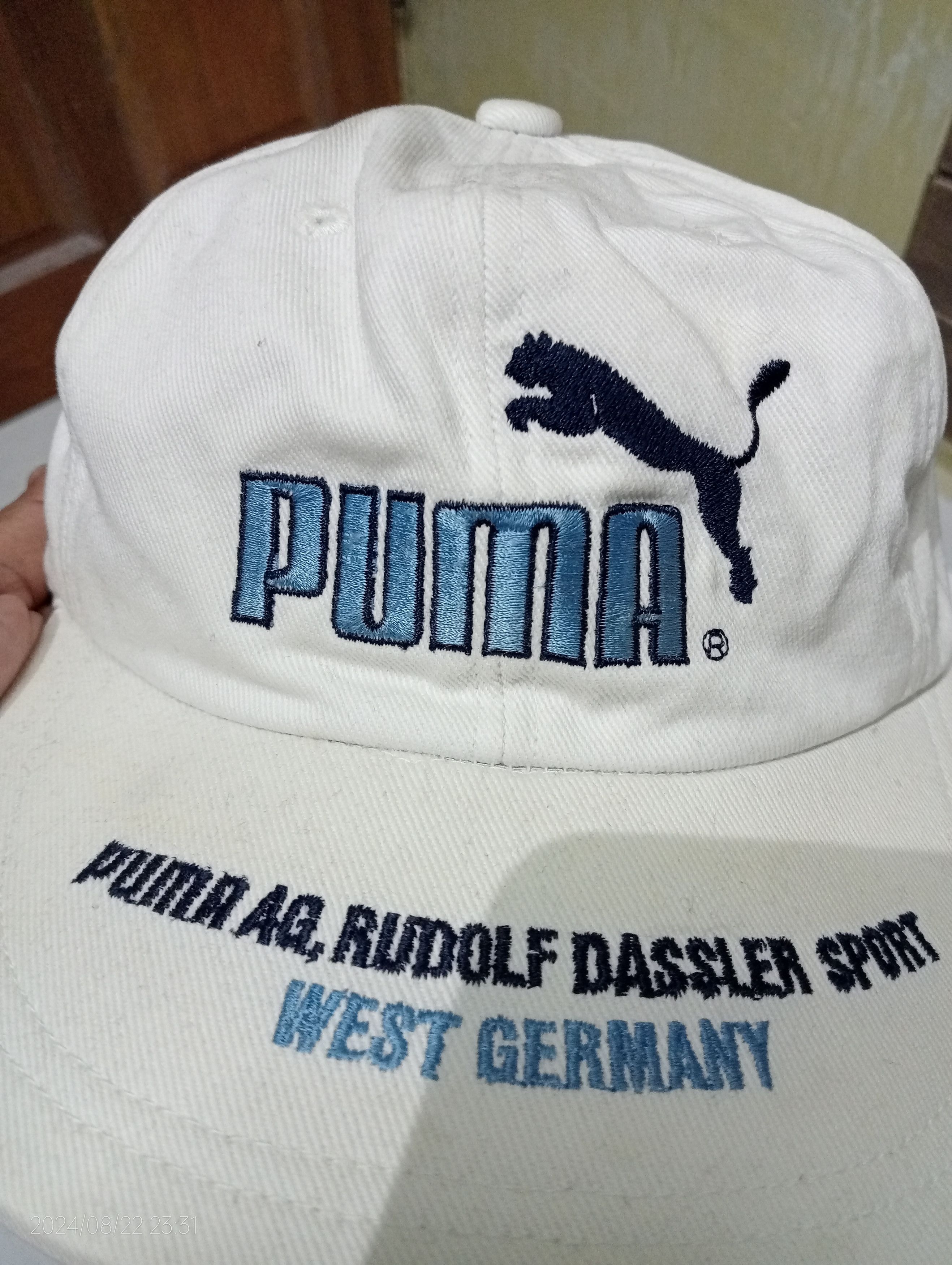 Puma × Vintage Vintage '80s Puma AG, Rudolf Dassler West Germany Hat Size ONE SIZE - 8 Thumbnail