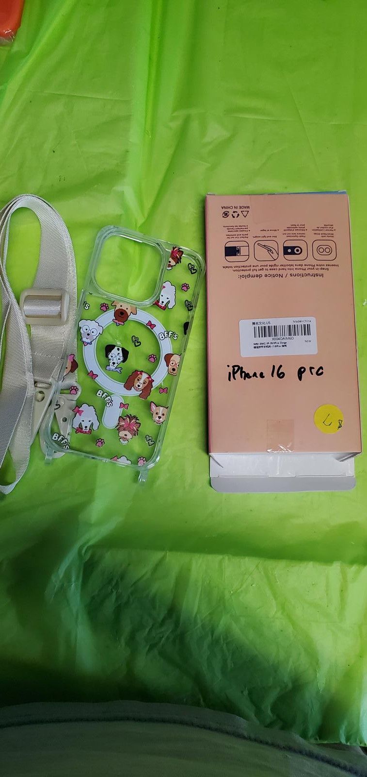 Other Fun & Cute iPhone 16 Pro Case with Strap - Act Fast! Size ONE SIZE - 1 Preview