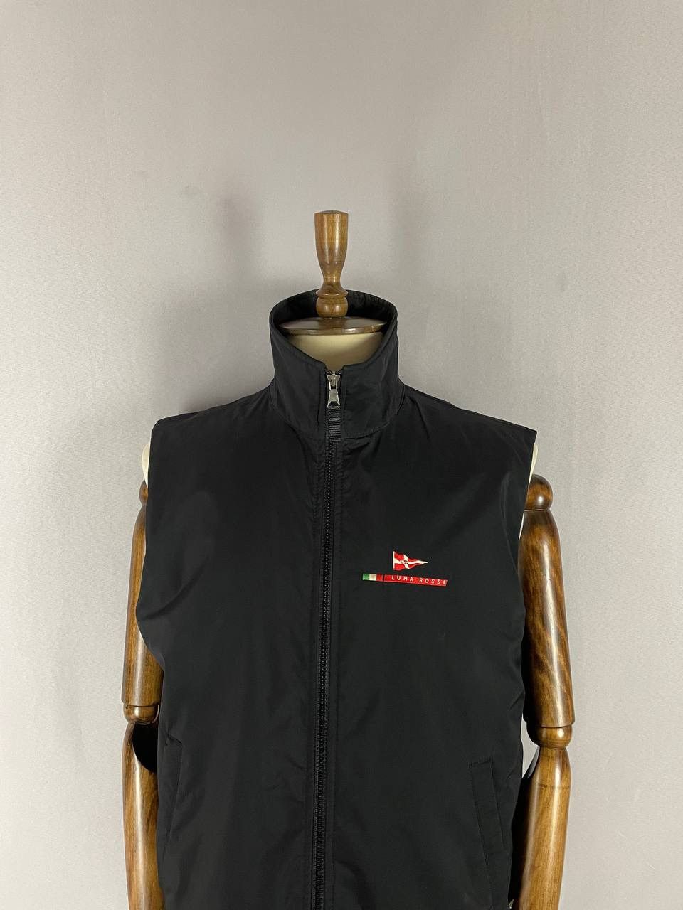 Prada Prada Luna Rossa Vest Black Size US L / EU 52-54 / 3 - 2 Thumbnail