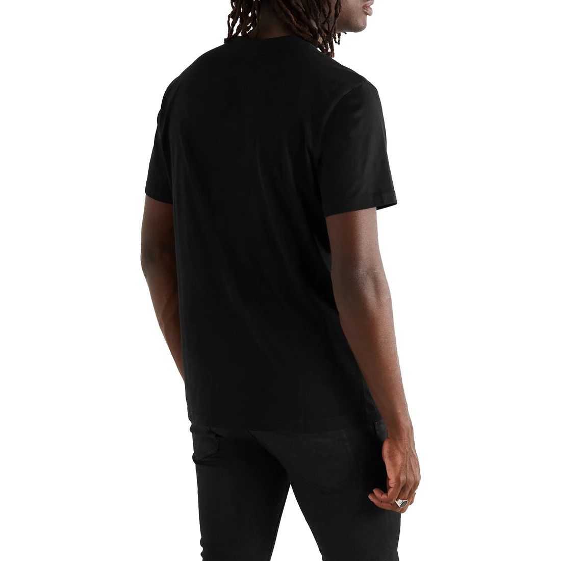 Givenchy o1w1db10325 Layers Oversized Hole T-Shirt in Black Size US XS / EU 42 / 0 - 4 Thumbnail