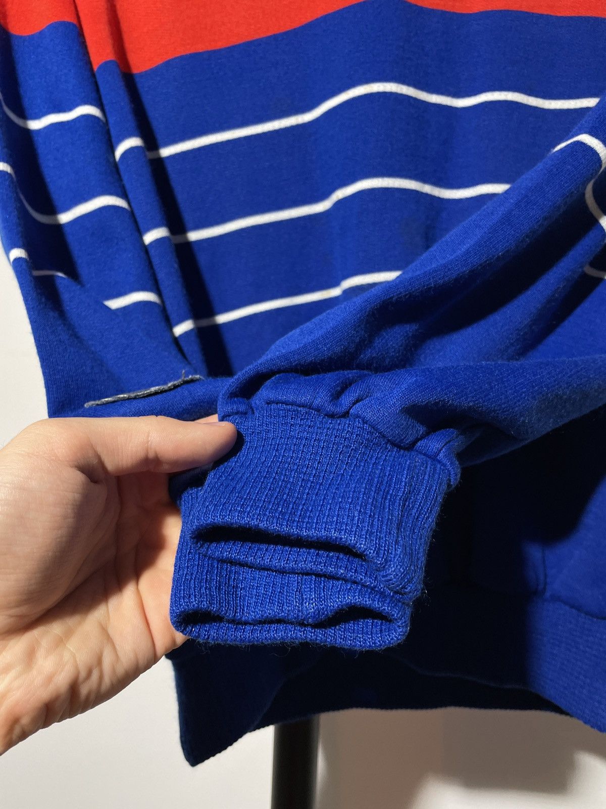 Adidas × Vintage 80s Adidas Ventex Made in France Vintage Sweatshirt Size US XS / EU 42 / 0 - 4 Thumbnail