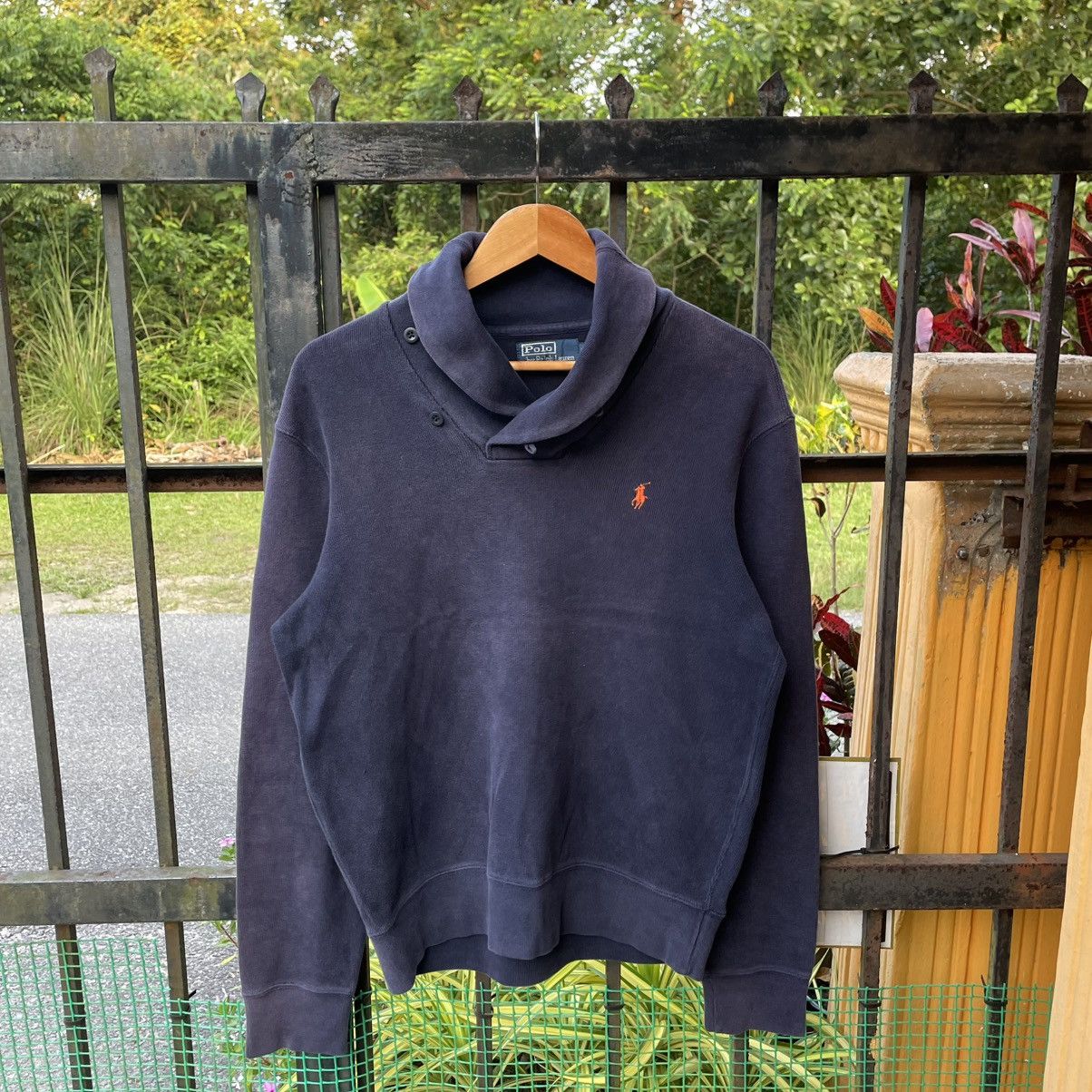 Polo Ralph Lauren 🔥Polo Ralp Lauren Small Pony Logo Sun Faded Sweatshirts Size US M / EU 48-50 / 2 - 1 Thumbnail