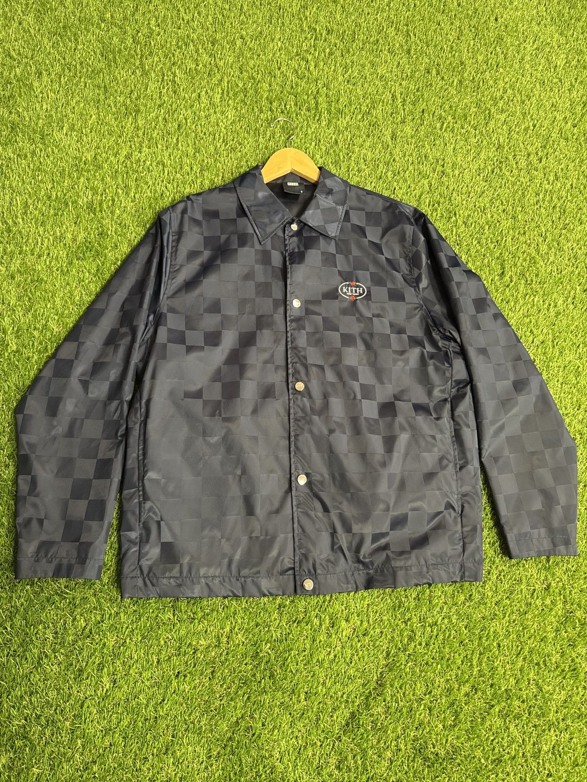 Kith Kith Puffed Jase Satin Trucker Jacket | Grailed