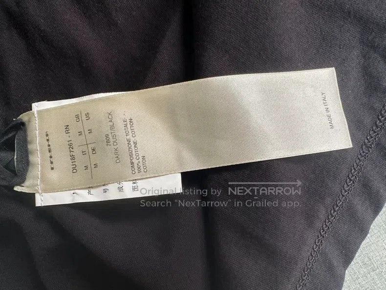 Rick Owens Splicing priming long sleeves