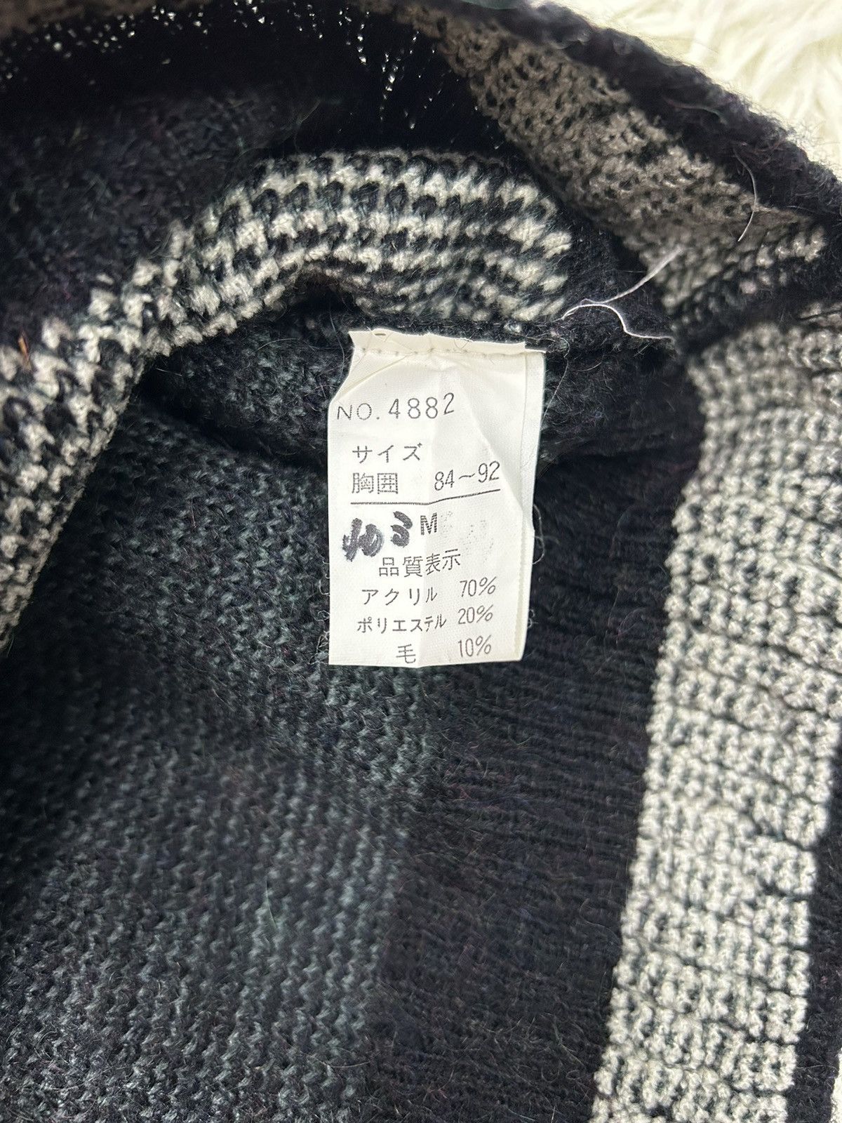 Japanese Brand Japanese Brand Rudolph Valentino Sweater Pullover Size US M / EU 48-50 / 2 - 9 Thumbnail