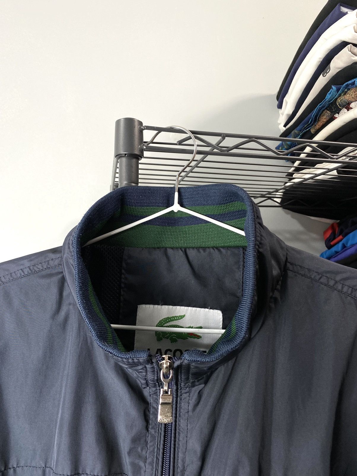 Lacoste Y2K 00’s Vintage Lacoste Jacket France Drill Hype Drip Size US XL / EU 56 / 4 - 4 Thumbnail