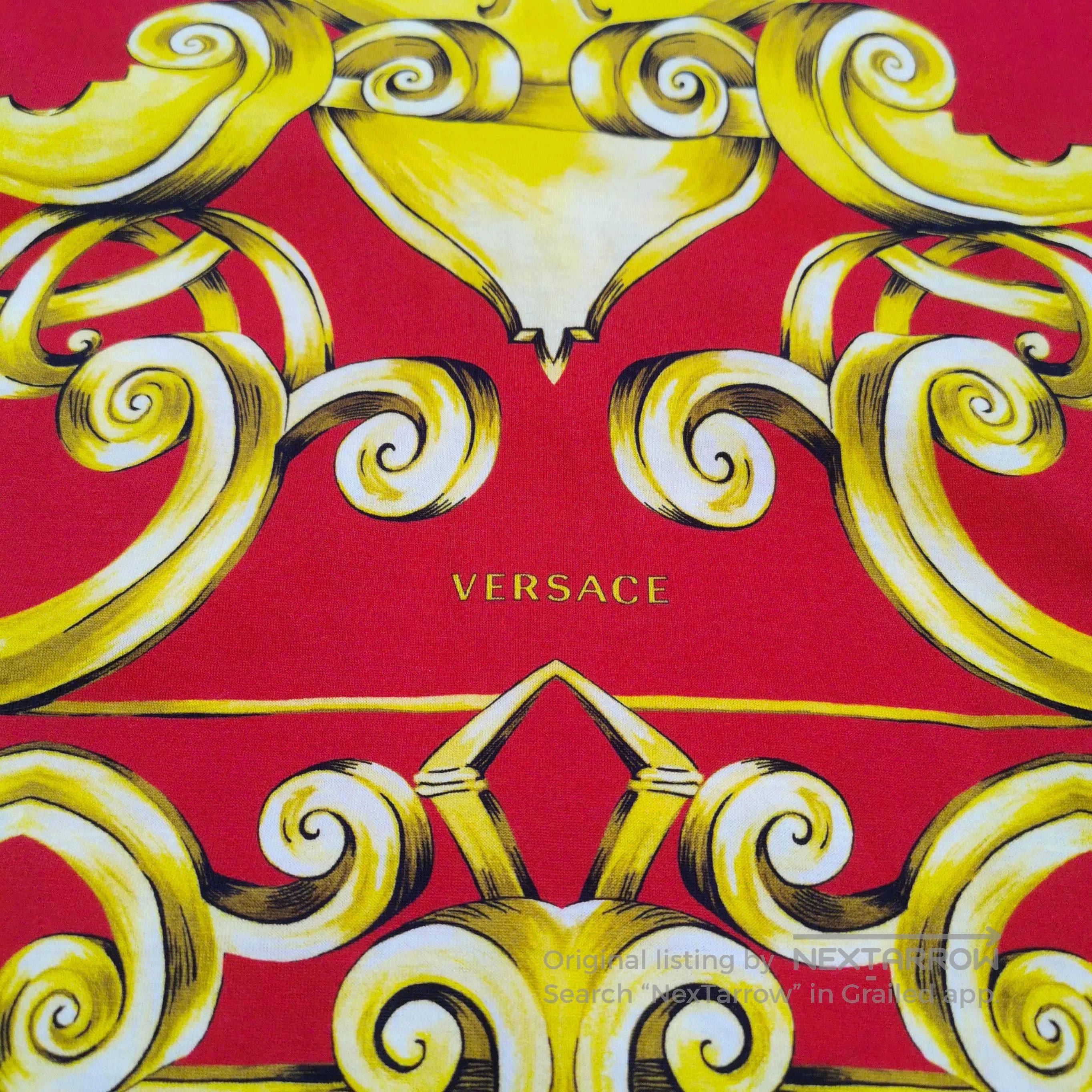 Versace Versace Cotton Colorblock Short-Sleeve T-Shirt. Size US S / EU 44-46 / 1 - 3 Thumbnail