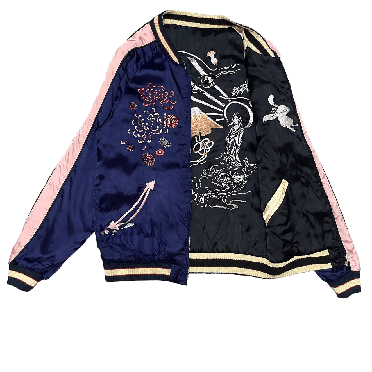 Tailor Toyo Vintage Sukajan Souvenir Jacket Reversible Jacket Size US M / EU 48-50 / 2 - 2 Thumbnail