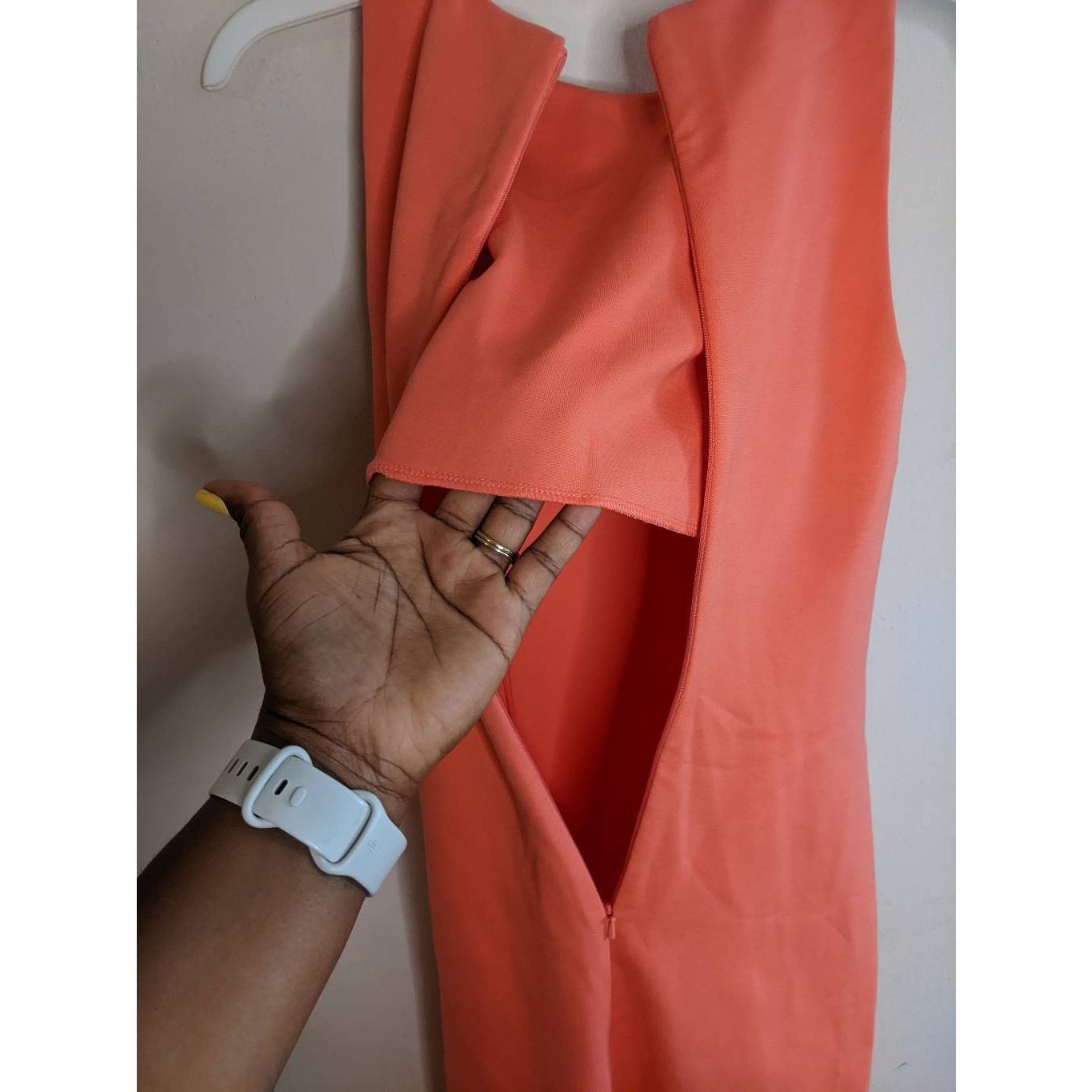Aritzia Babaton Miguel Sheath Dress Womens Size 00 Coral Beach Pink Size XXS / US 00 / IT 34 - 11 Thumbnail