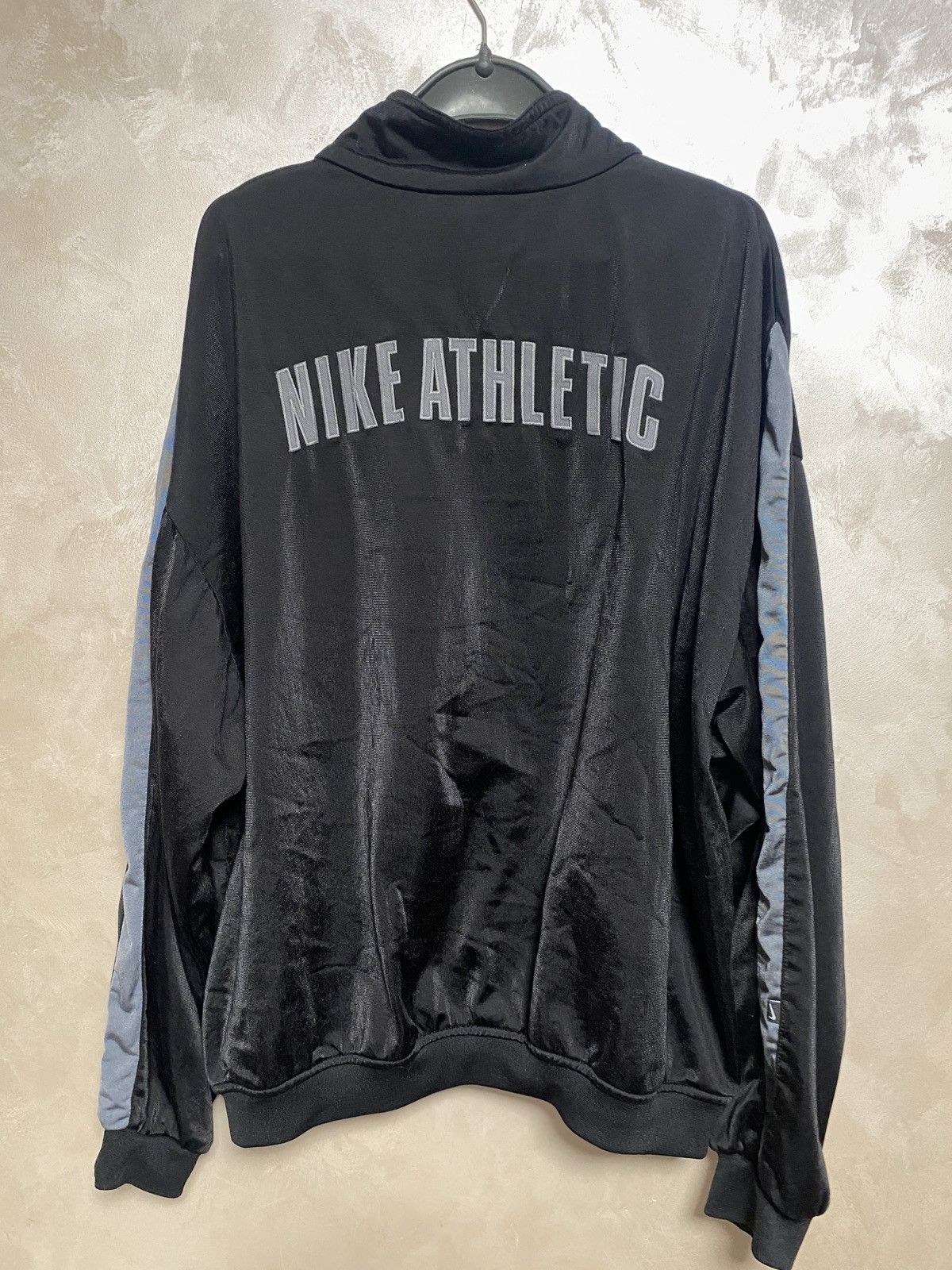 Vintage Vintage Nike Athletic 72 Full Zip Jacket Big Logo Size US L / EU 52-54 / 3 - 2 Thumbnail