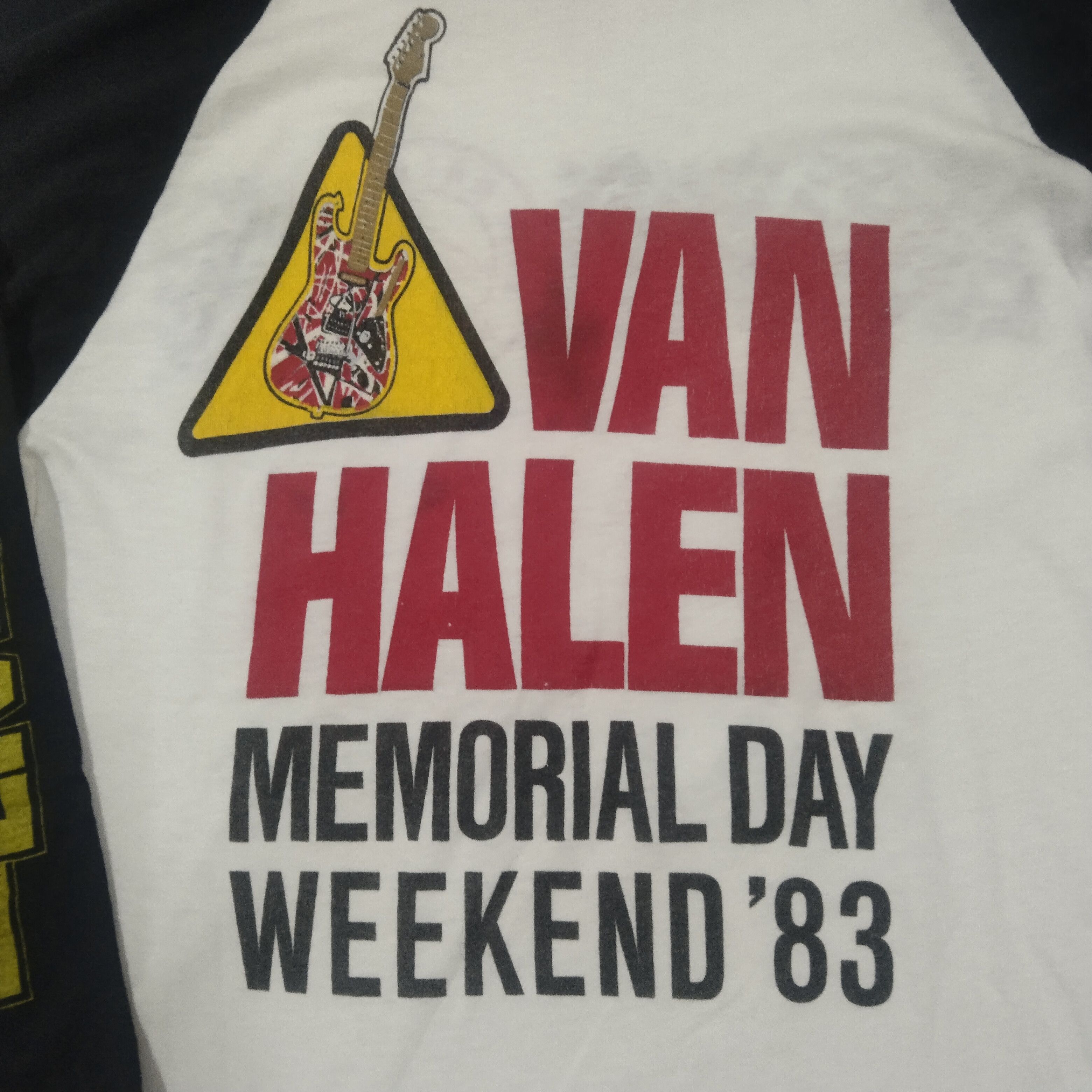 Band Tees × Vintage Vintage Van Halen Memorial Day Weekend 83 3/4 Sleeve Size US M / EU 48-50 / 2 - 4 Thumbnail