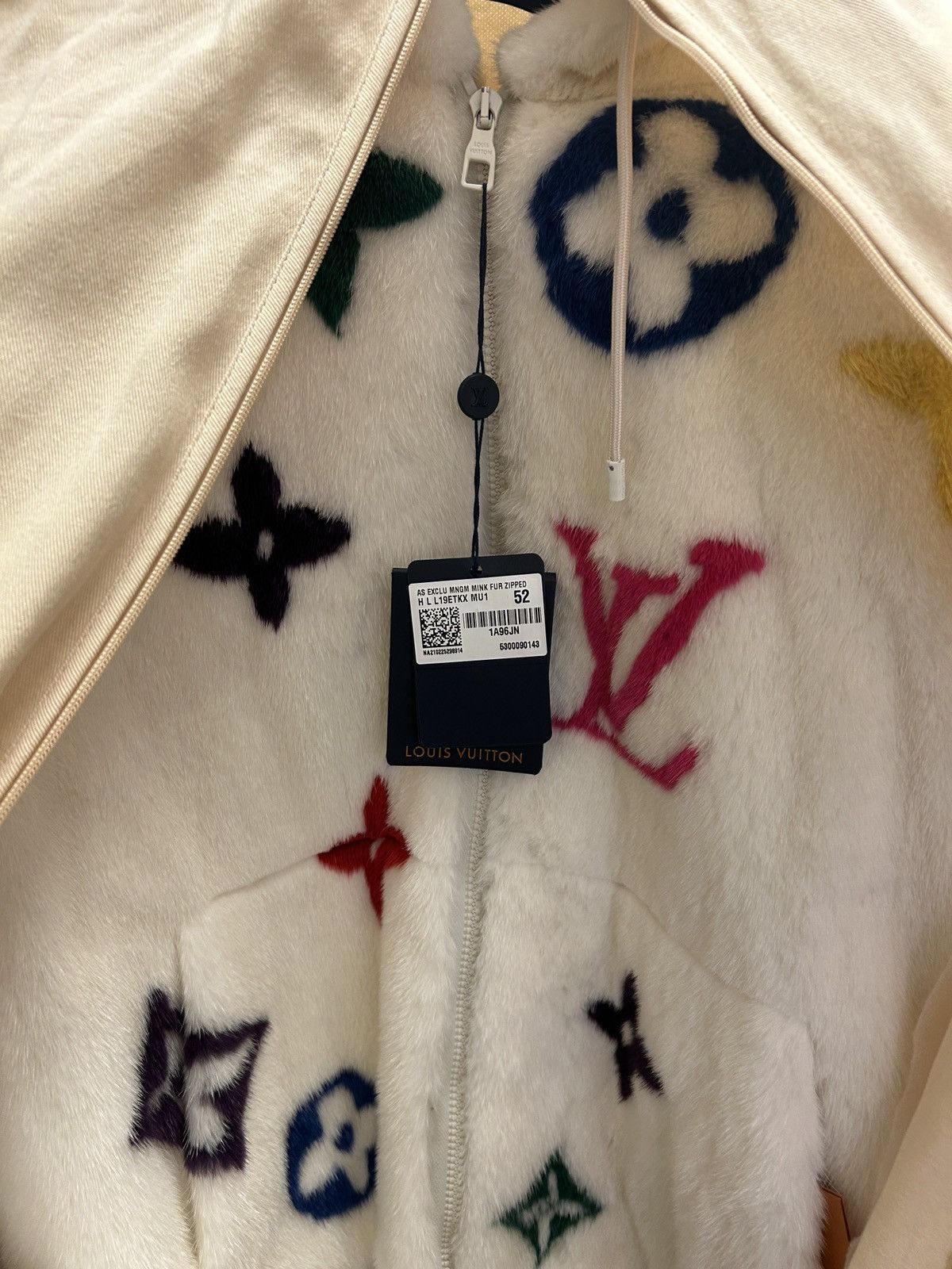 Louis Vuitton Louis Vuitton Monogram Multicolor Mink Jacket Size US L / EU 52-54 / 3 - 6 Thumbnail