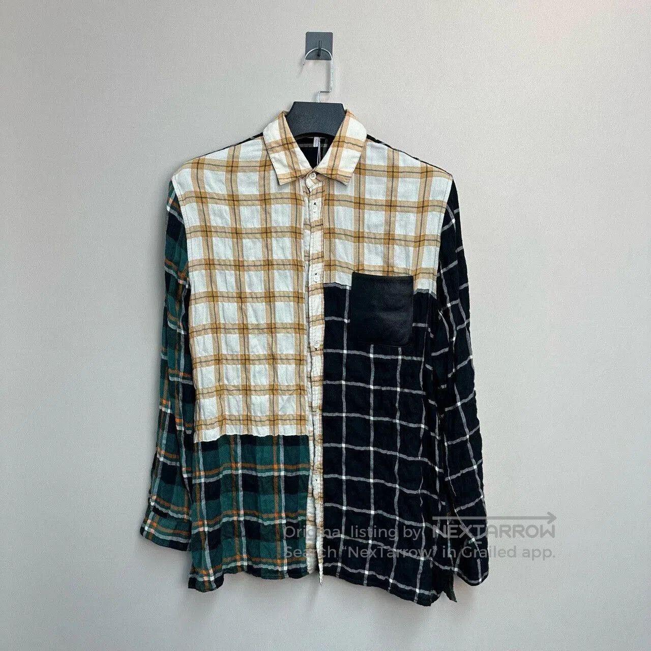 Loewe Long Sleeve Checkered Shirt.
