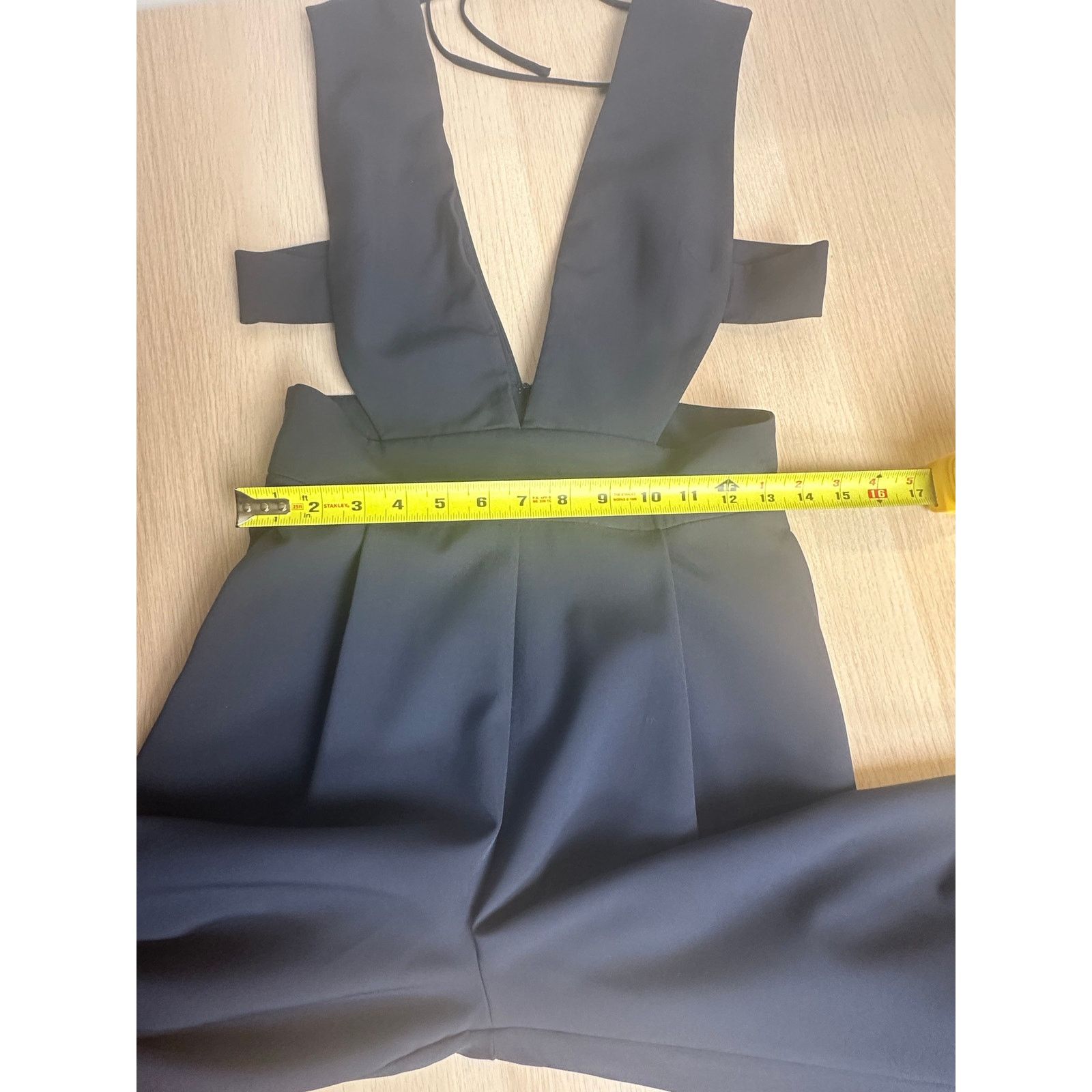 House of CB Mint Lasalle Wide Leg Jumpsuit in Navy - Size S