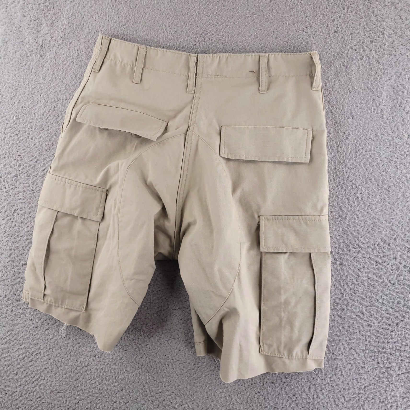Vintage Military Shorts Mens 30 Tan Beige Ripstop Cargo BDU Size US 30 / EU 46 - 5 Thumbnail